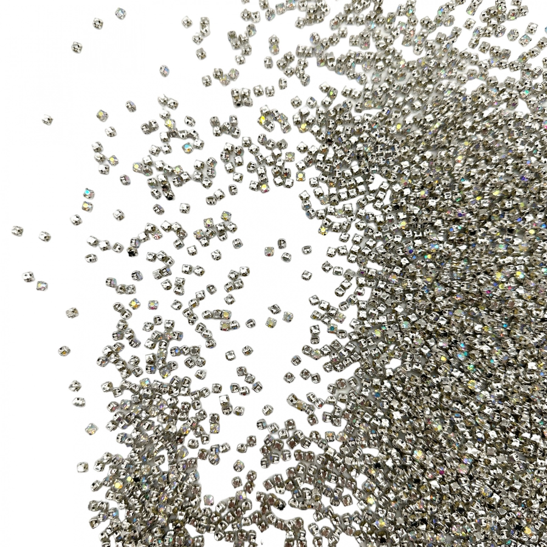 Стразы в цапах SS16 CRYSTAL AB