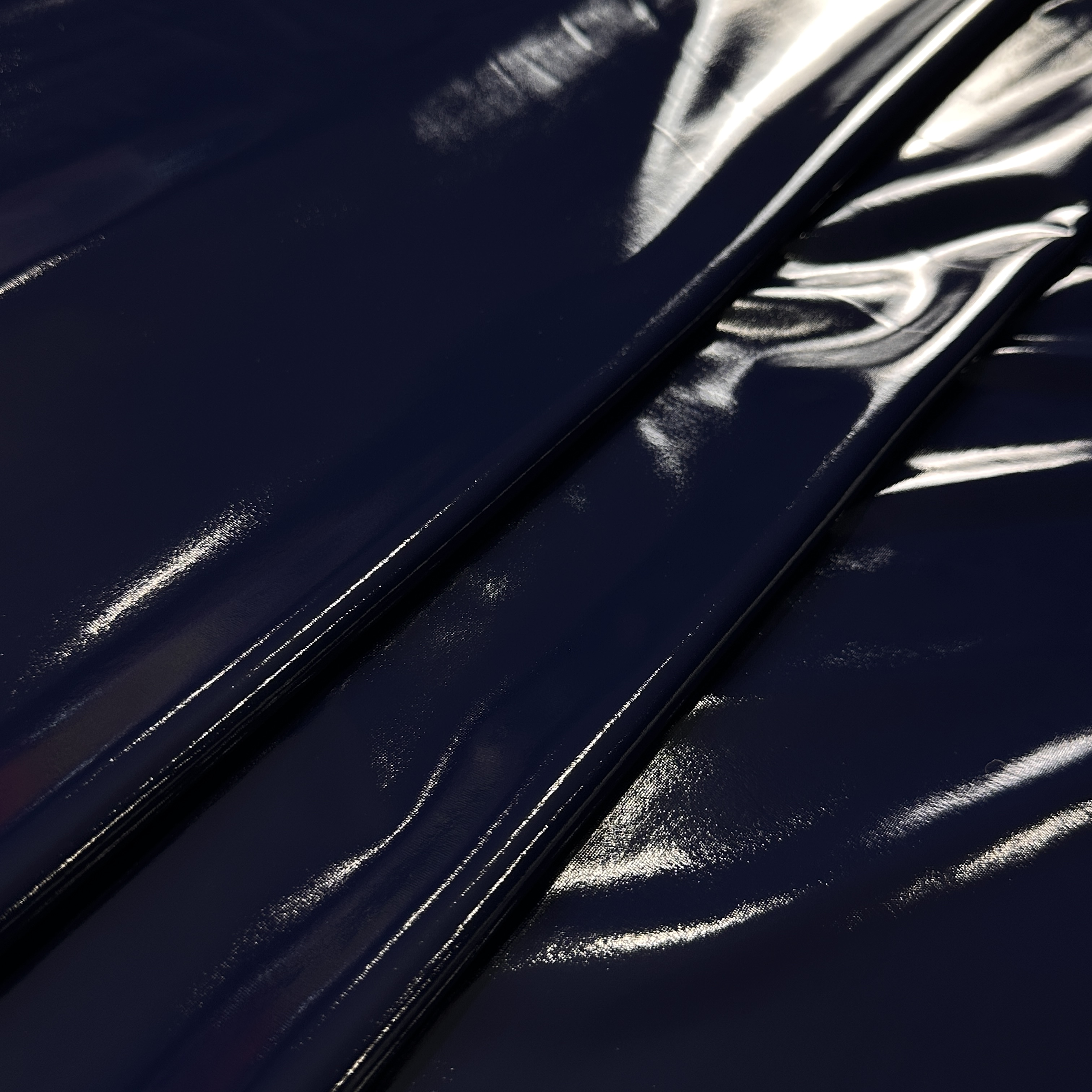 Лаке трикотаж, тёмно-синий