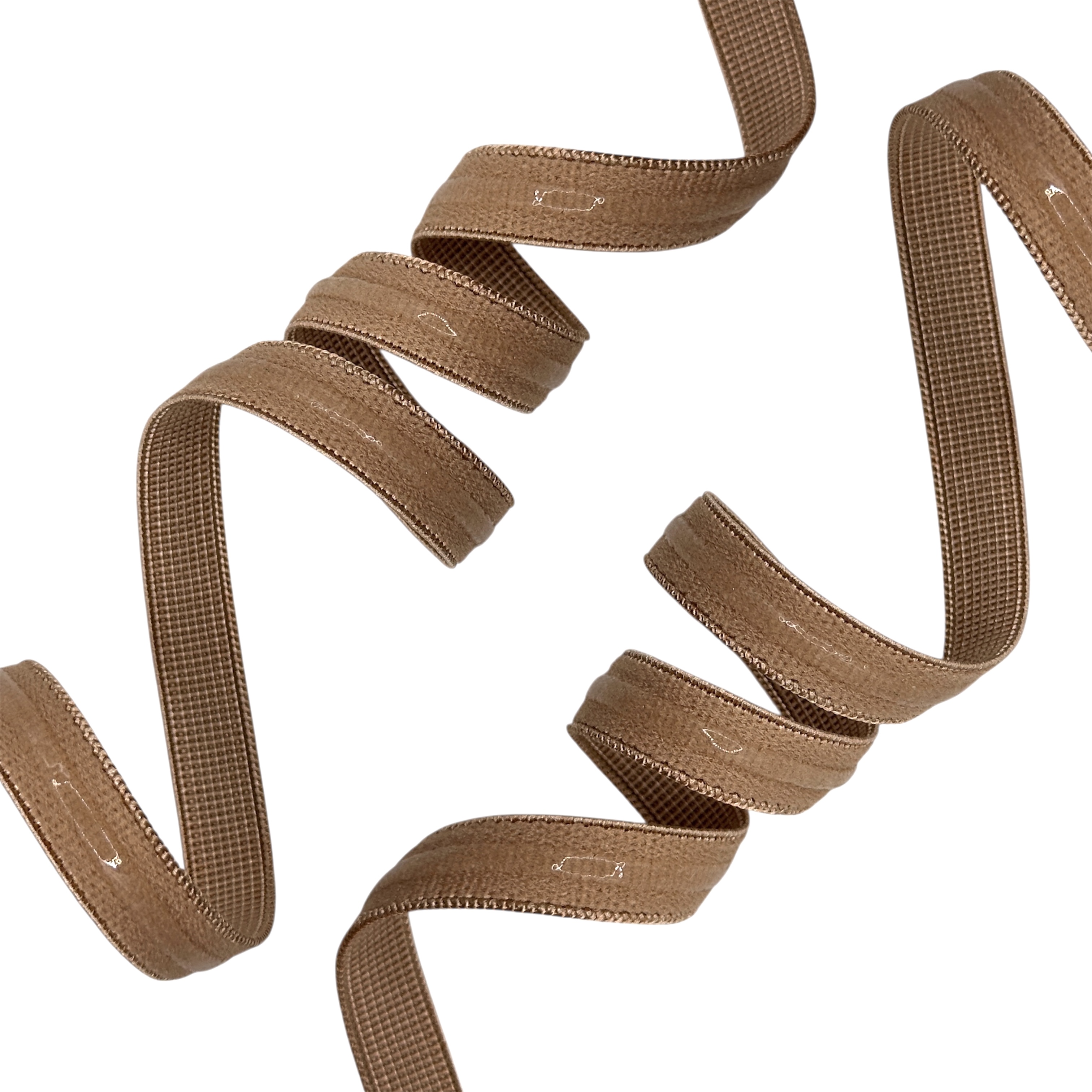 Резинка с силиконом, карамель