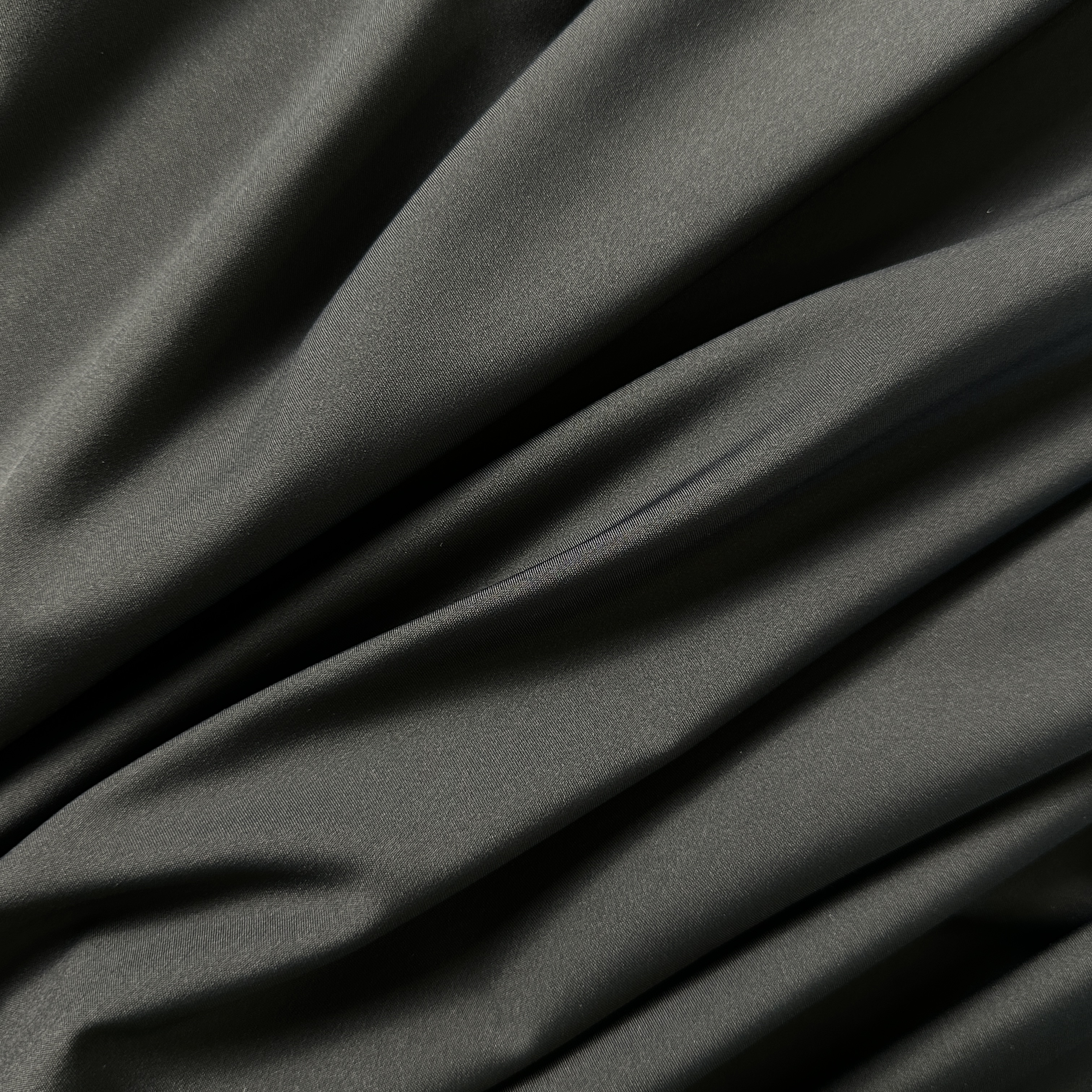 Трикотаж микрофибра, черный