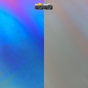 Трикотаж светоотражающий бифлекс рефлектив, синее пламя