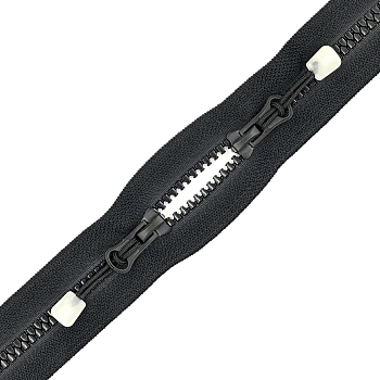 Молния трактор №5 «Акулий Зуб» метражом, чёрный