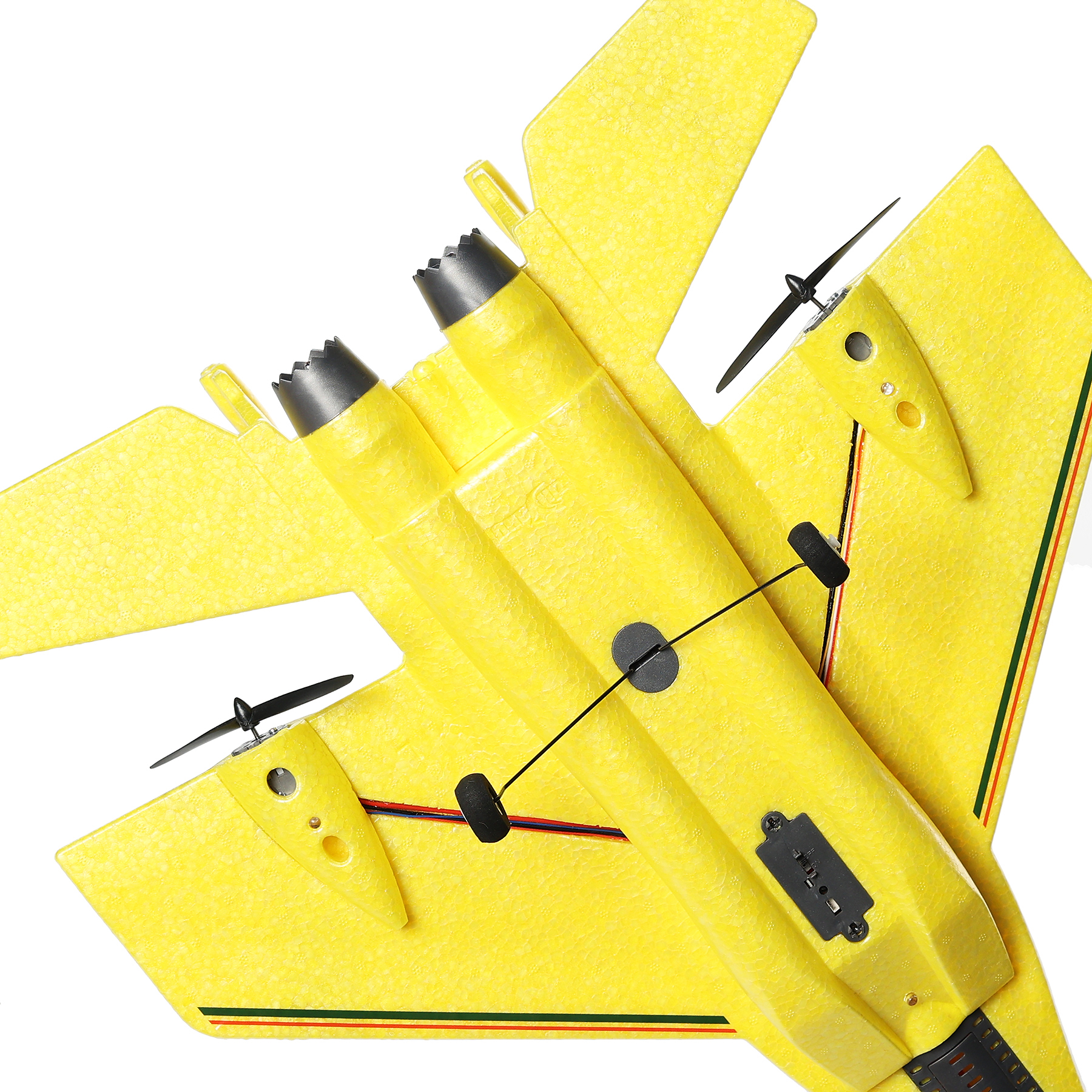 Самолёт радиоуправляемый истребитель Миг-29 "Полет в небе", желтый, 60х11х44см - #6