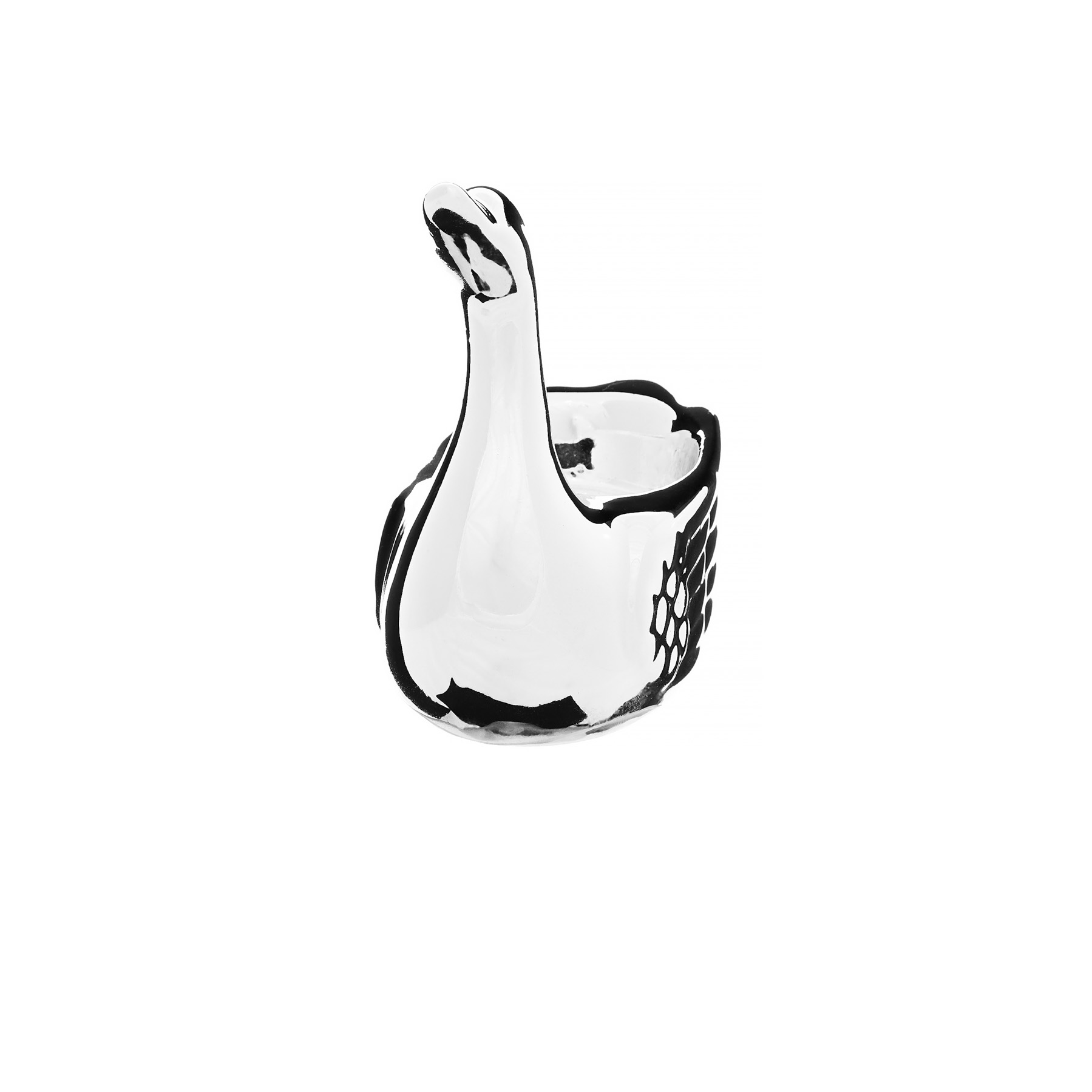 Фигурка - подсвечник декоративная, Лебедь, 9.5-8х5х8-9 см, 2 дизайна - #6