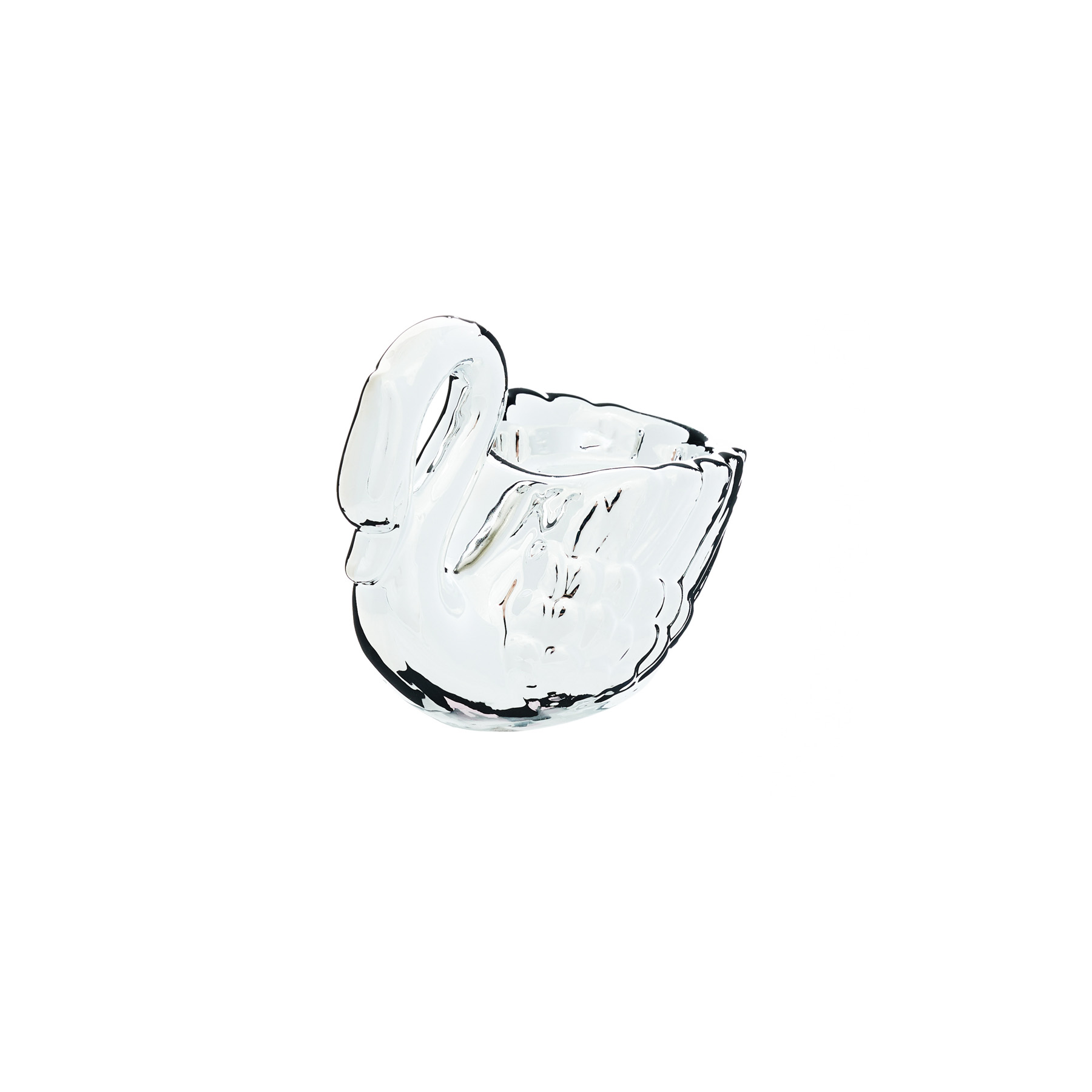Фигурка - подсвечник декоративная, Лебедь, 9.5-8х5х8-9 см, 2 дизайна - #10