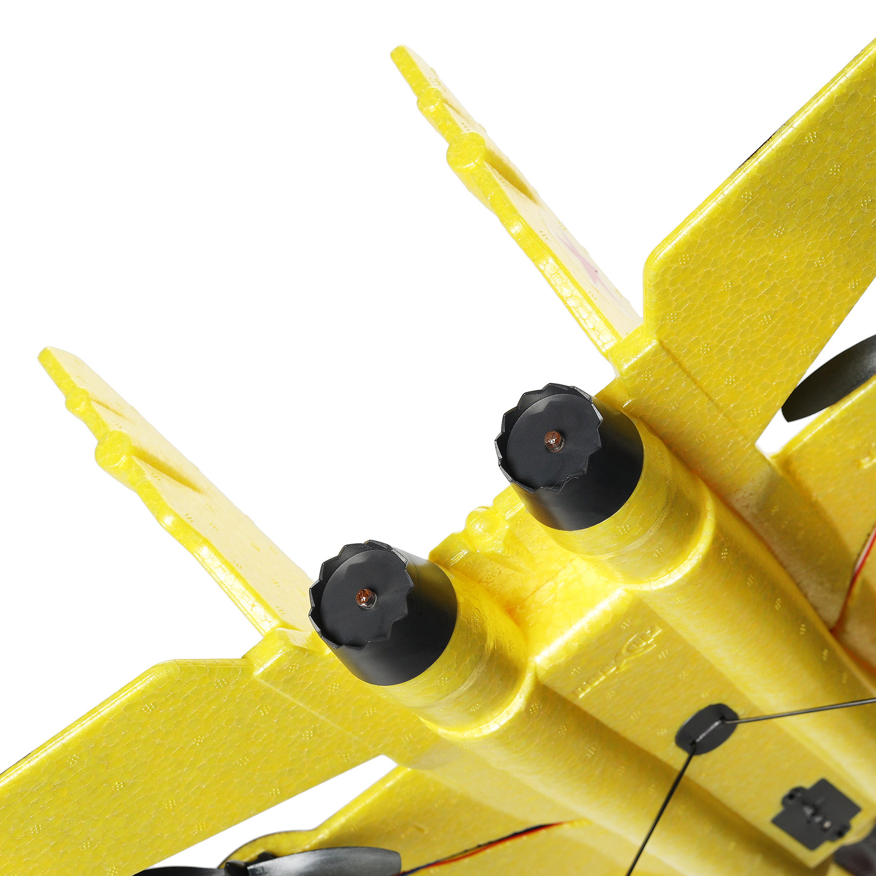Самолёт радиоуправляемый истребитель Миг-29 "Полет в небе", желтый, 60х11х44см - #5