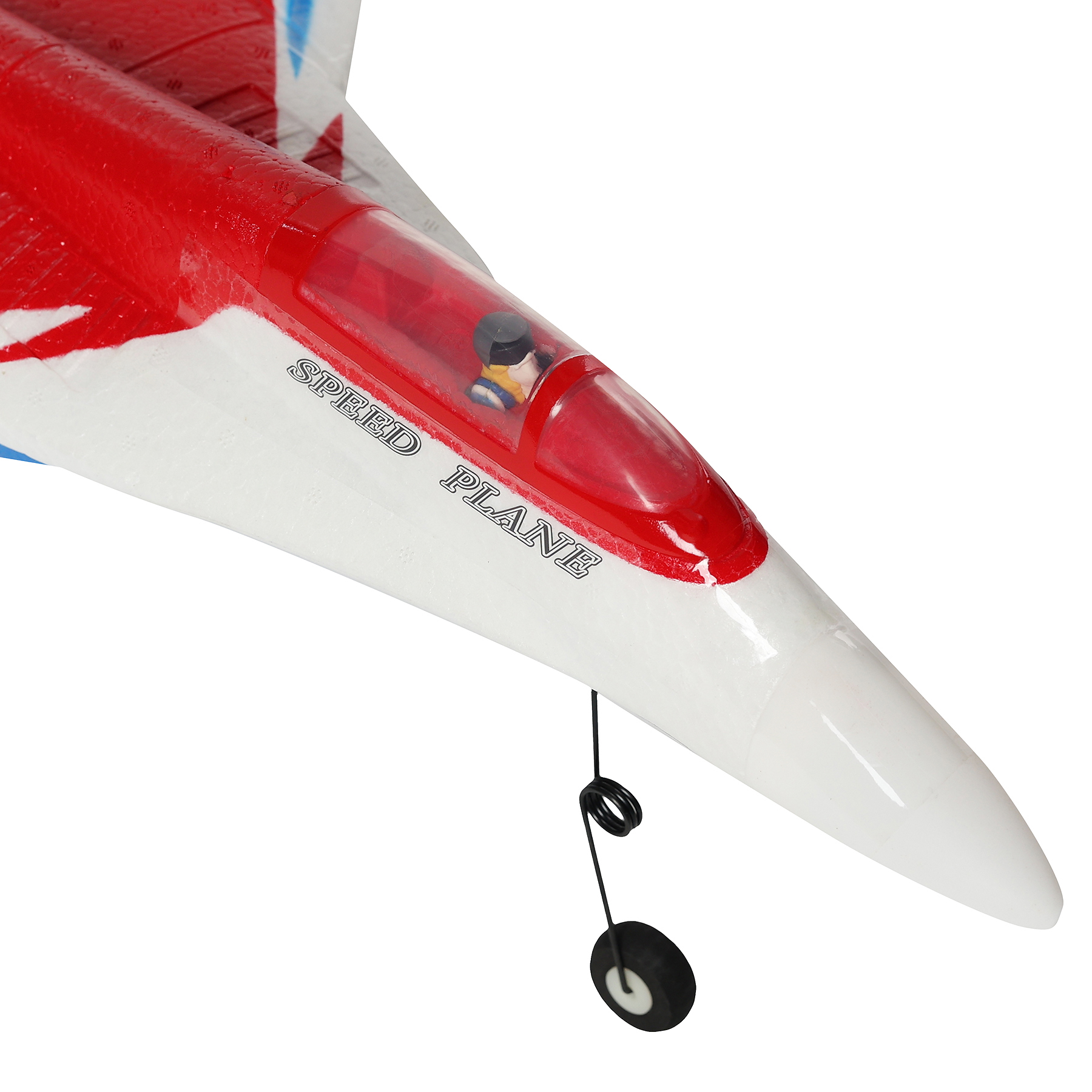 Самолёт радиоуправляемый истребитель Миг-29 "Полет в небе", красный, 60х11х44см - #2