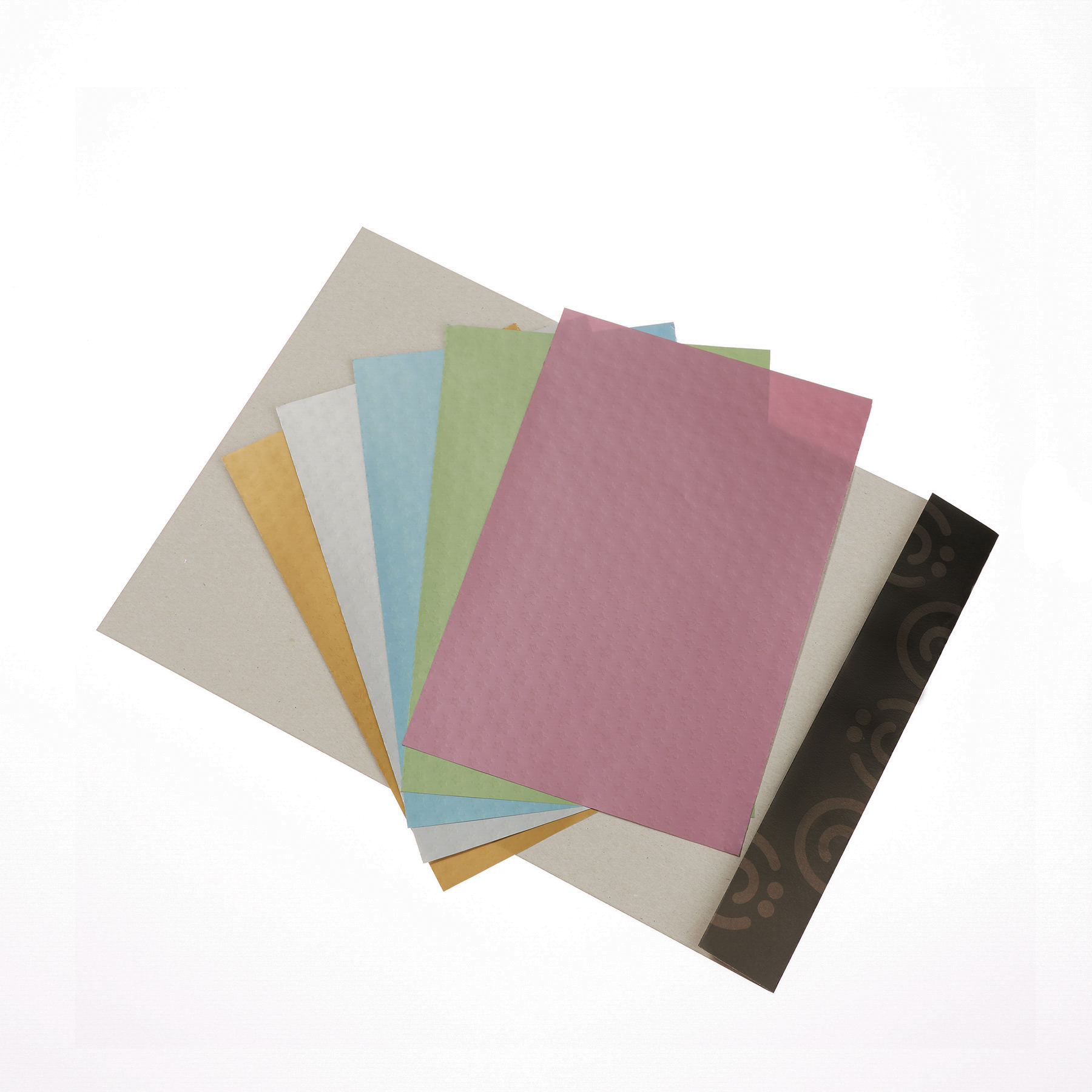 Бумага цветная металлизированная А4 с объемным тиснением, 5 цветов - #4
