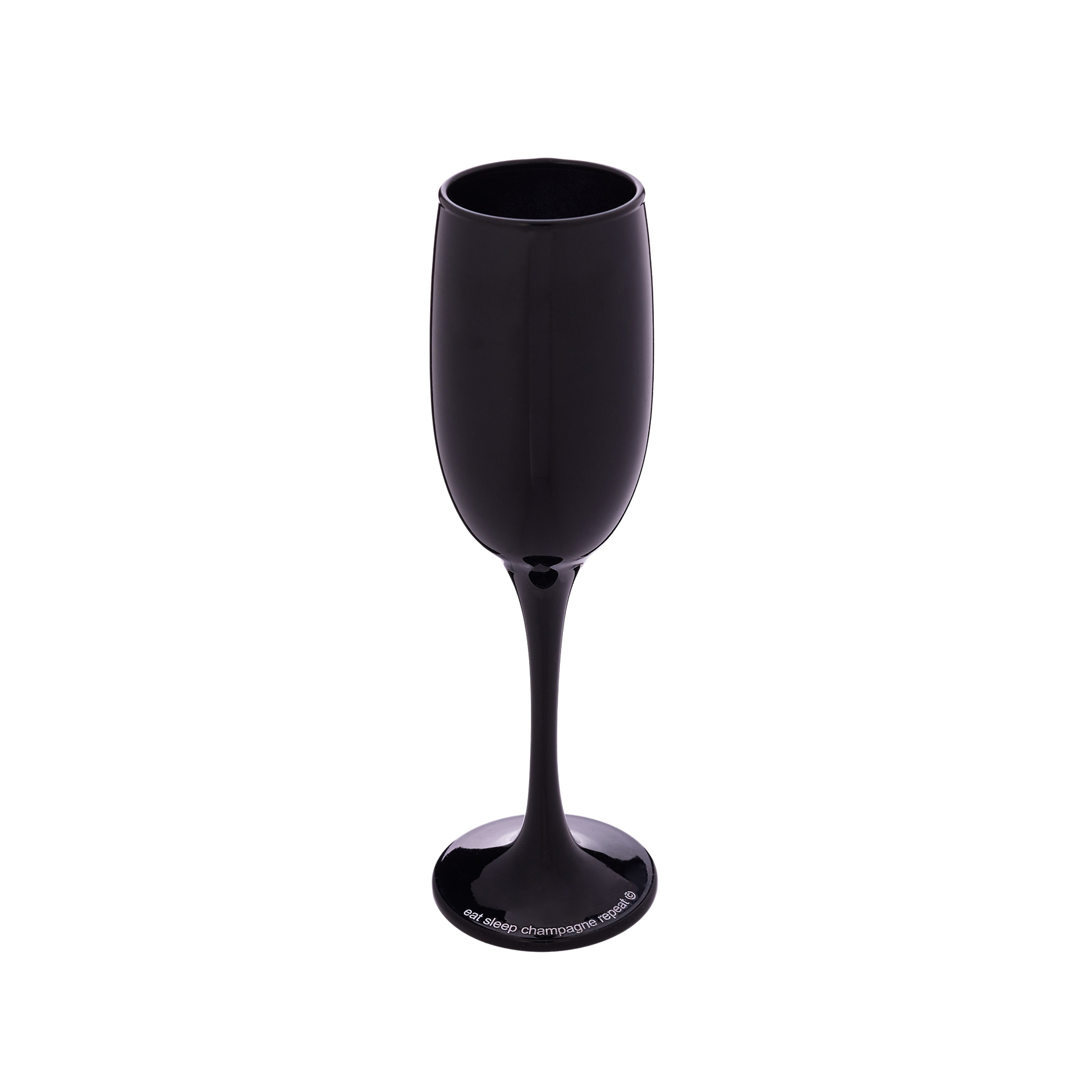 Фужер для шампанского, 150 мл, черного цвета - #2