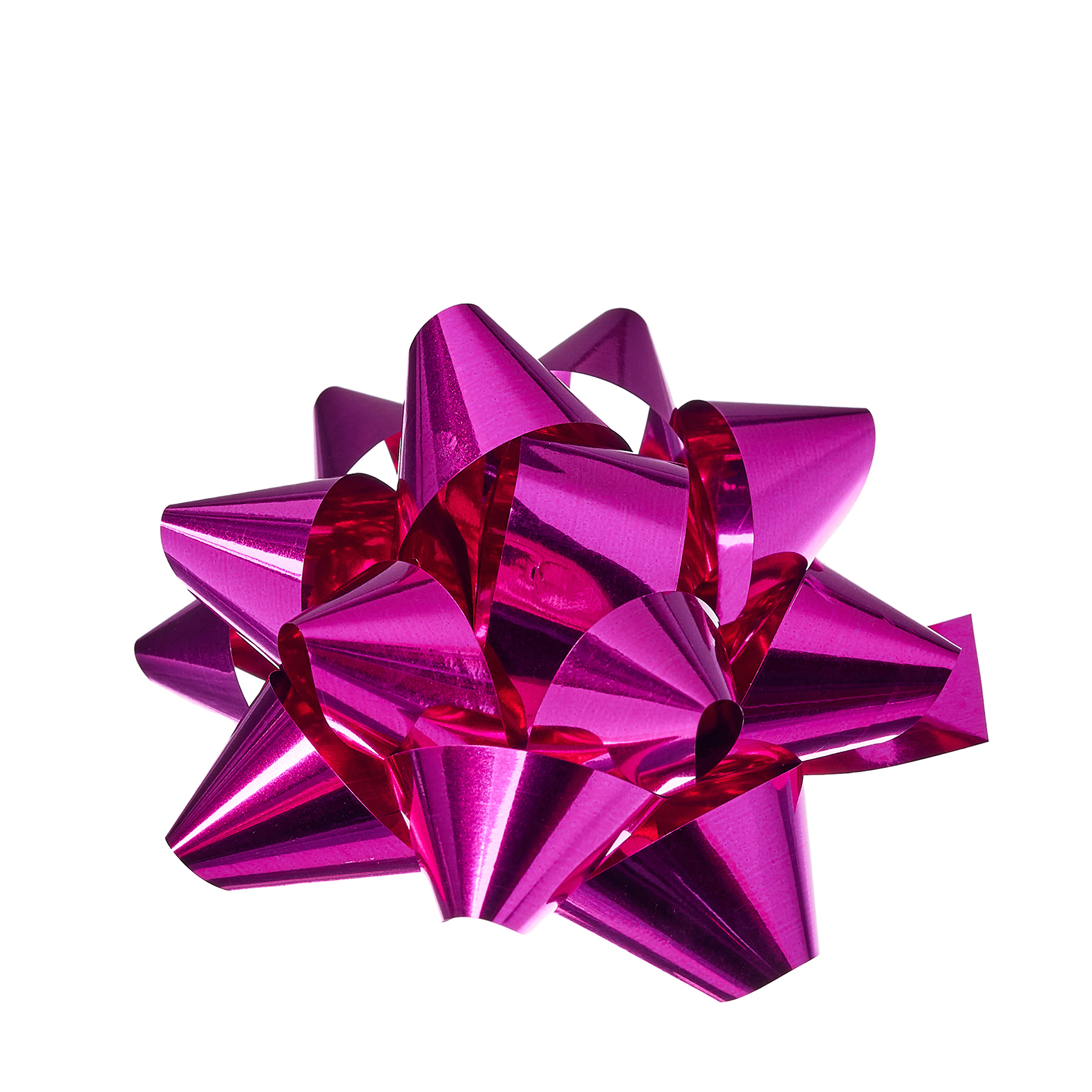 Набор подарочных бантов 2шт, фиолетовые, 7см - #3
