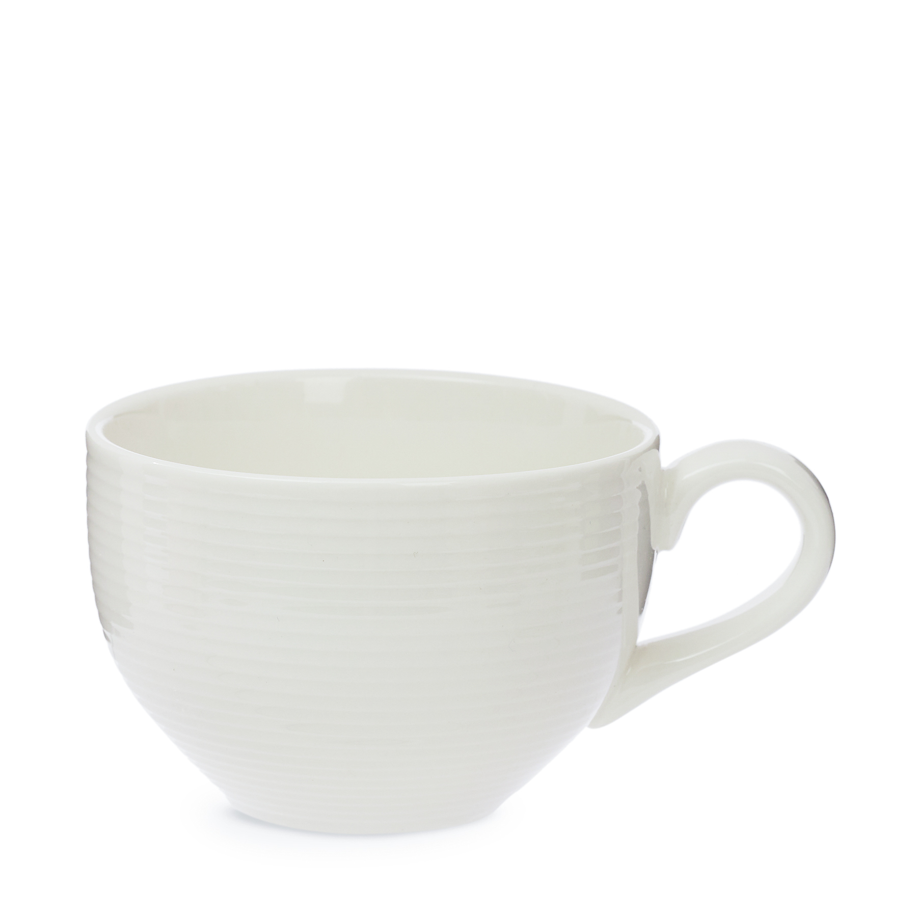 Чайный набор из фарфора "Блан нуар", 2 предмета, 220 мл, 15 см - #3