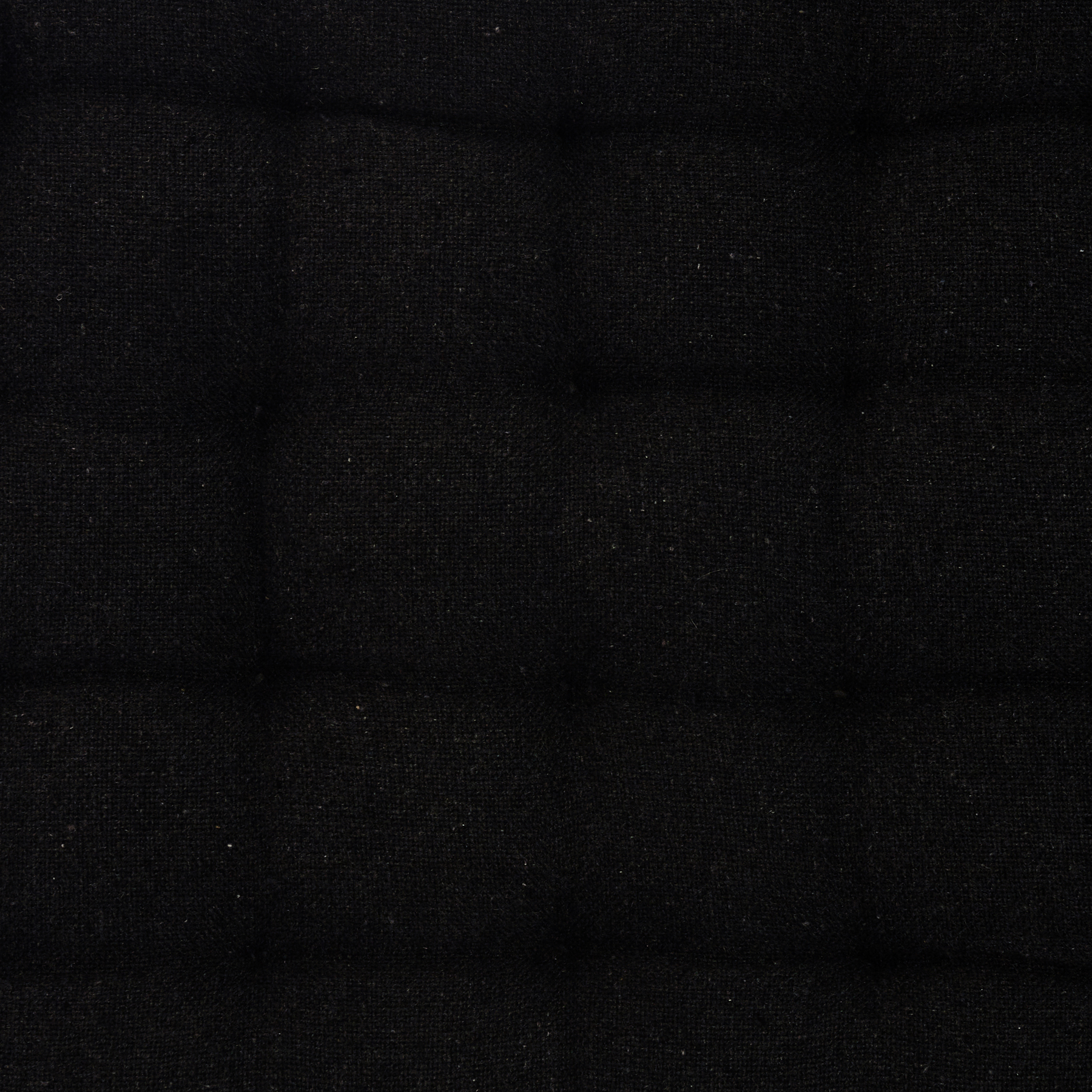 Подушка на стул, 38х38см, хлопок, темно-серый - #2