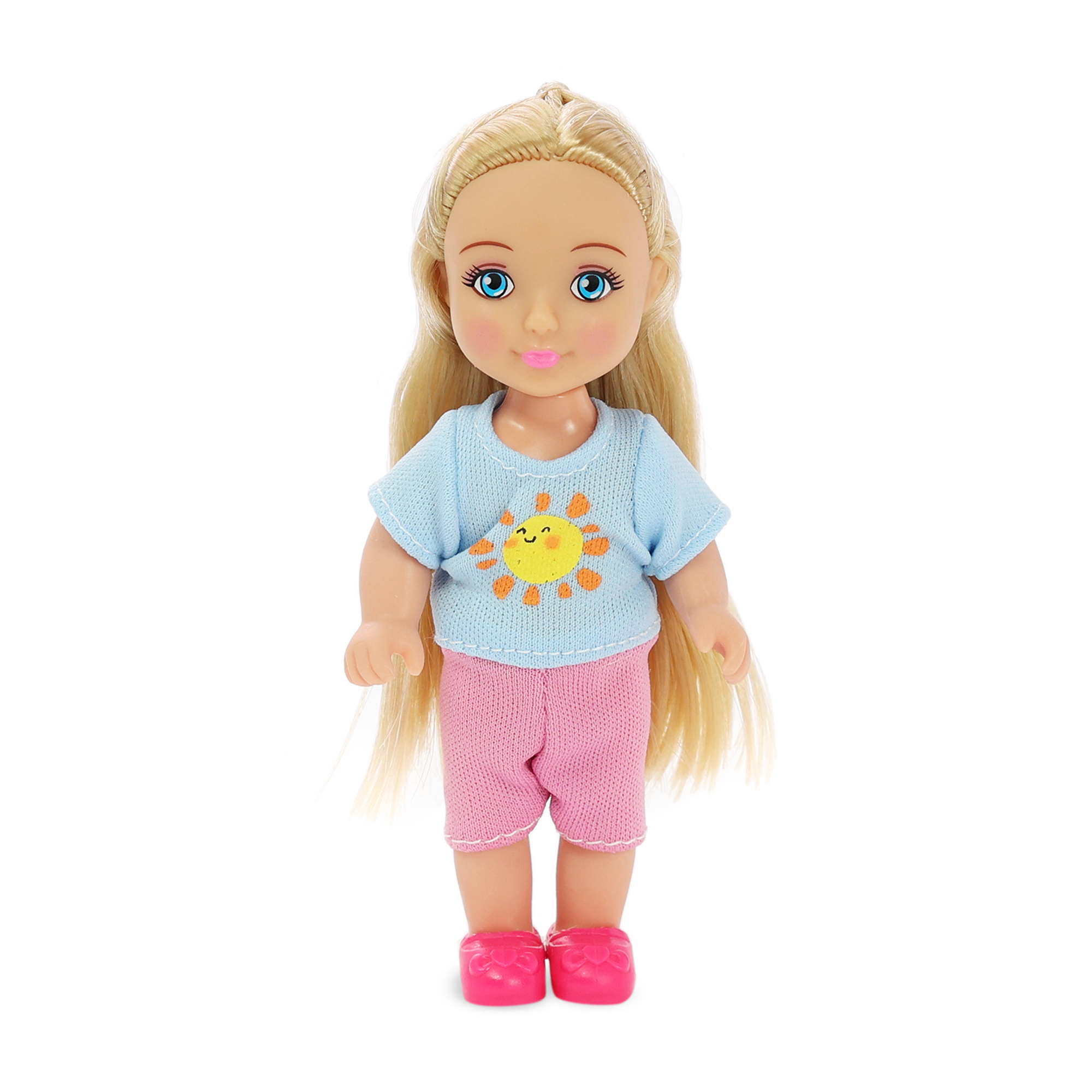 Набор кукол для девочек "Семья" на прогулке, 40х32х8см, ABS пластик - #8