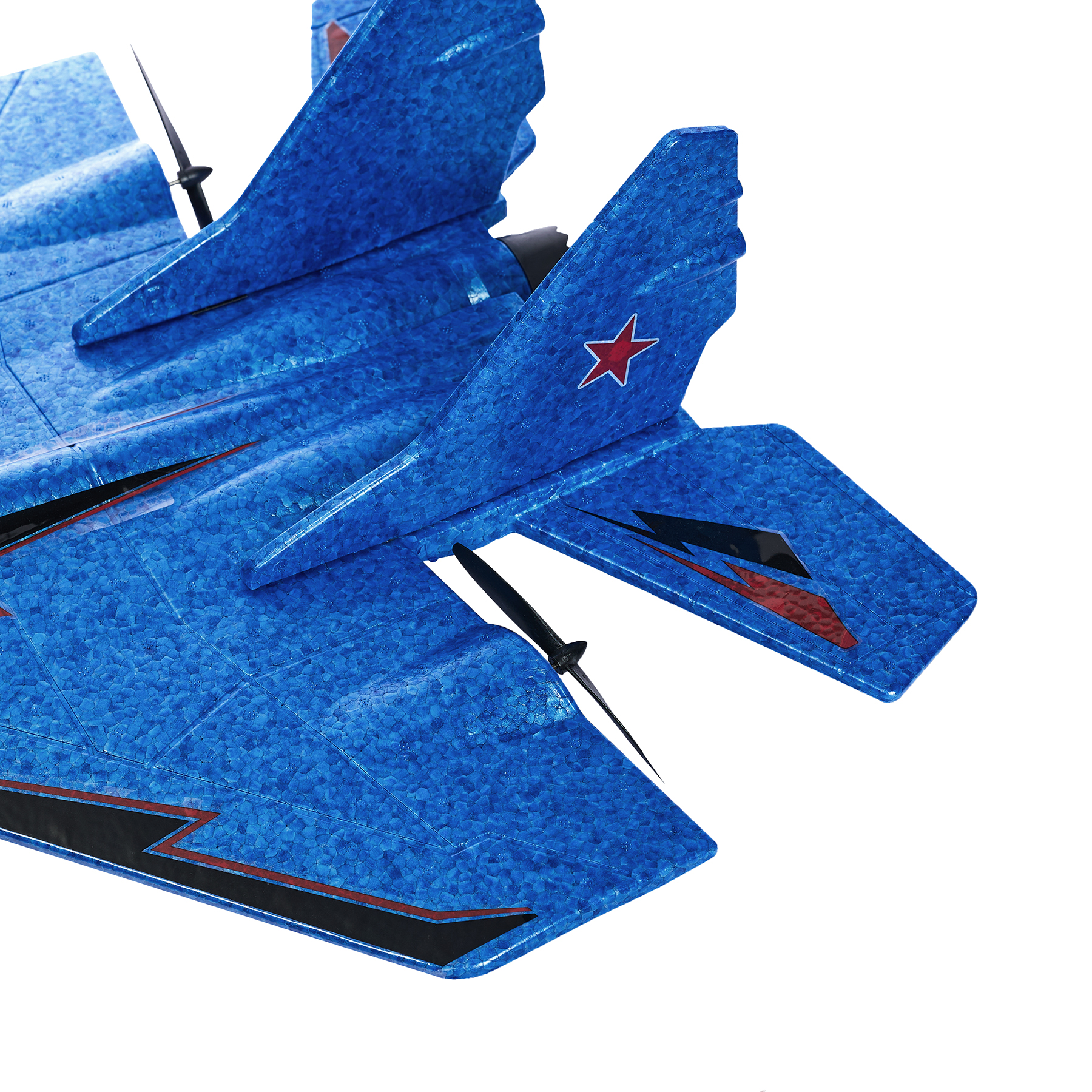 Самолёт радиоуправляемый истребитель Миг-29 "Полет в небе", синий, 60х11х44см - #3