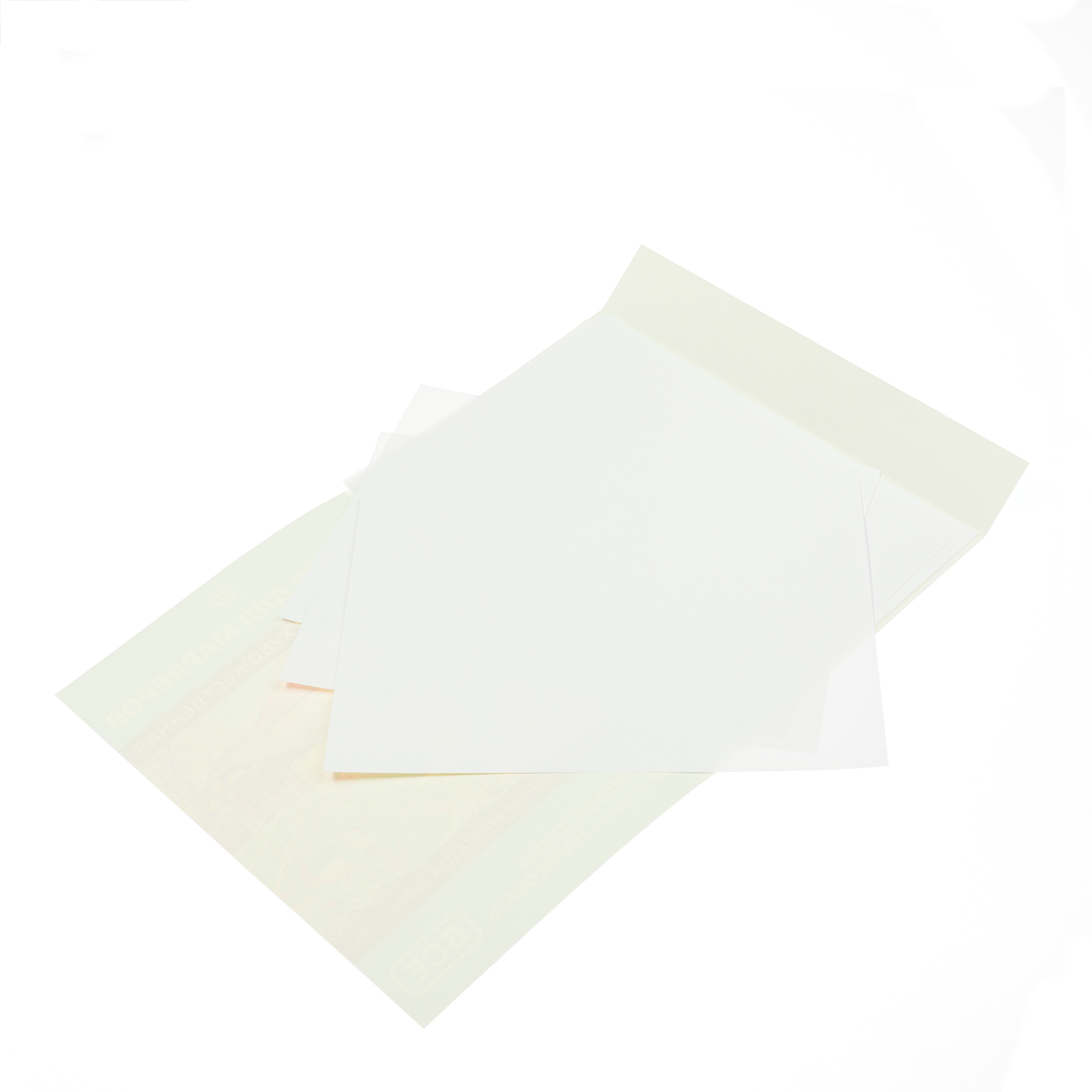 Бумага для маркеров в папке, A4, 10 л., обложка с тропинкой к воротам - #5