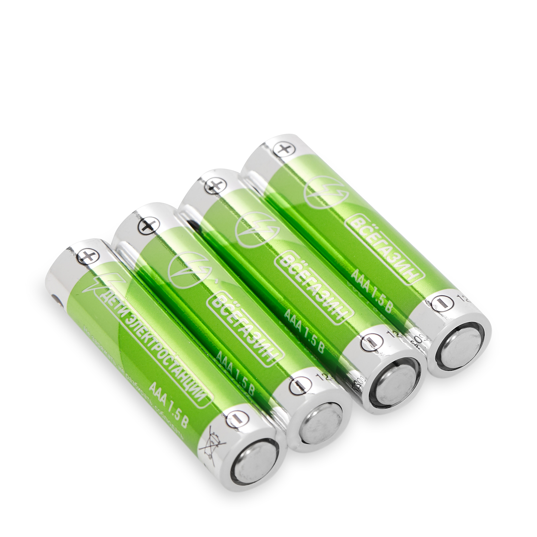 Батарейки 4шт, тип AAA, "Alkaline" щелочная, BL - #4