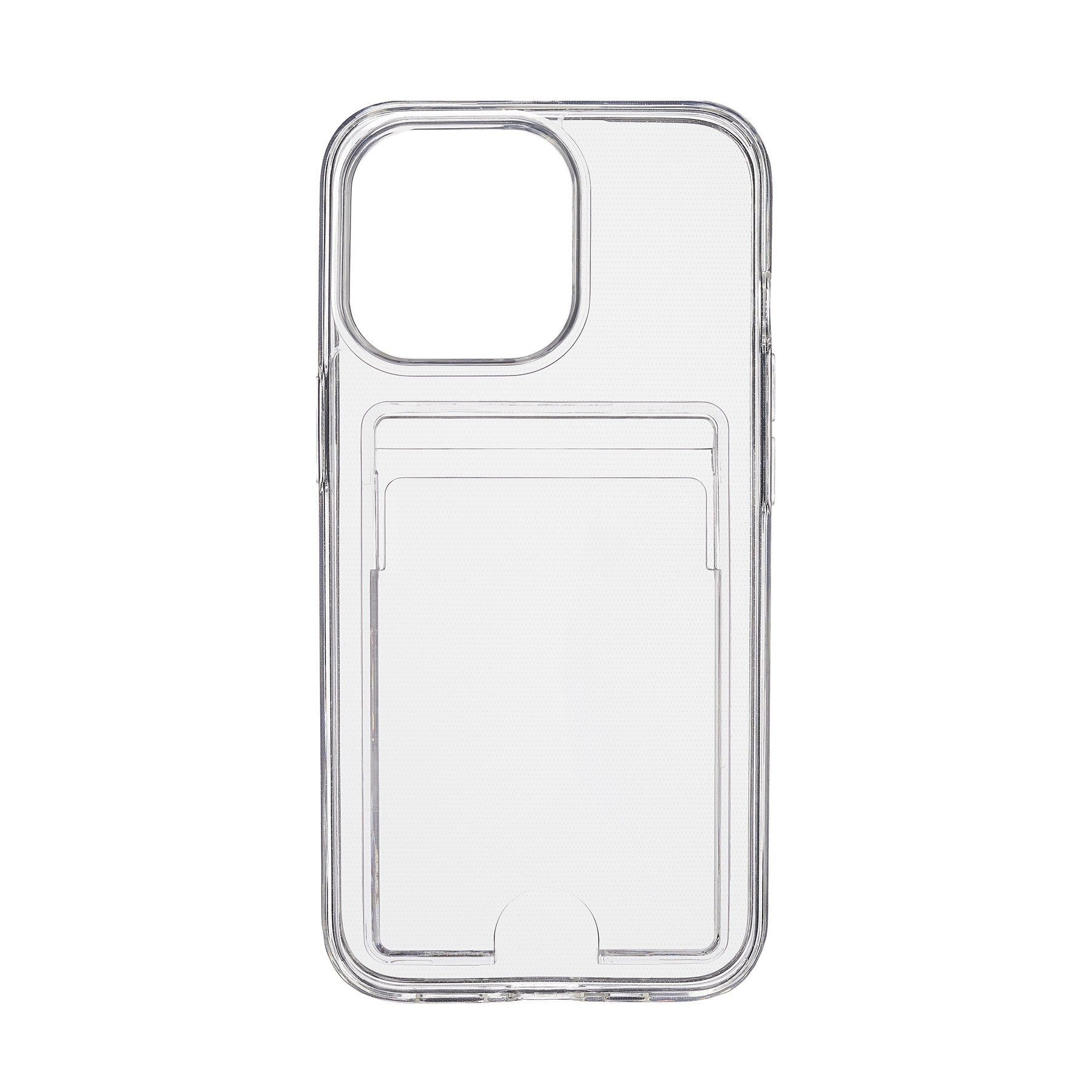 Чехол для смартфона Прозрачный, iP - 13 pro, картхолдер, силикон - #4