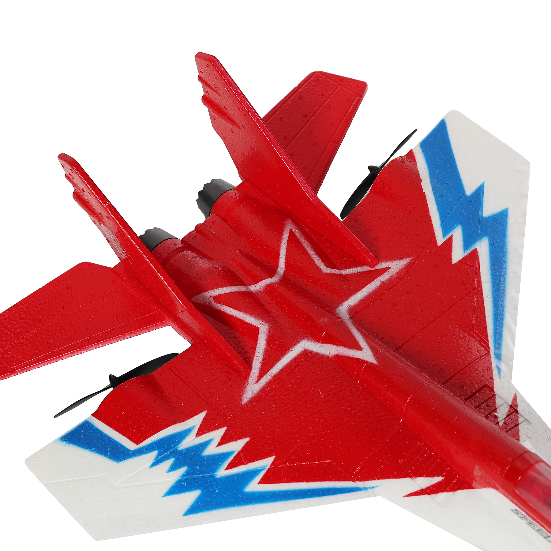 Самолёт радиоуправляемый истребитель Миг-29 "Полет в небе", красный, 60х11х44см - #3