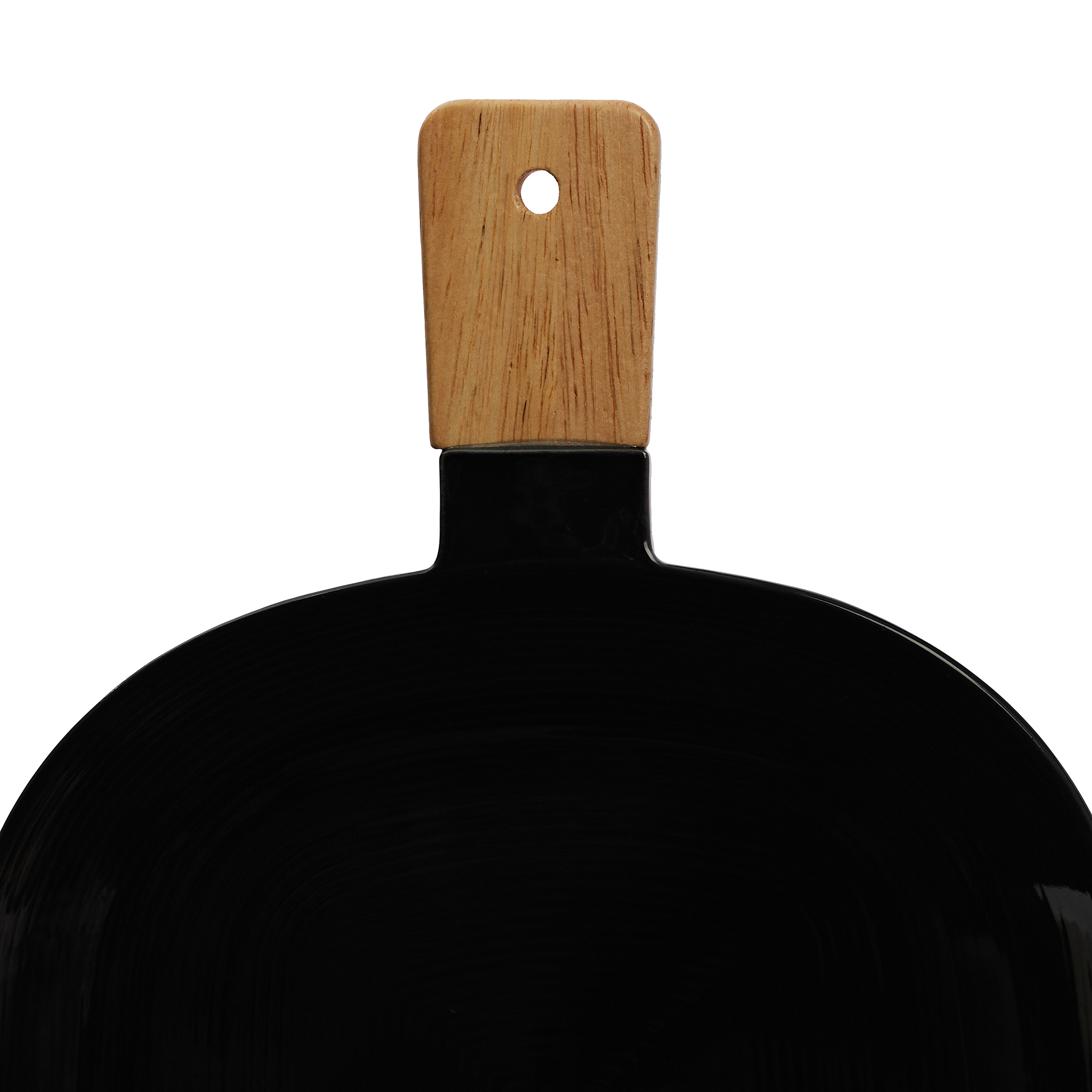 Сервировочное блюдо из фарфора "Блан нуар", 29,5х21х3,5 см, цвет черный - #3