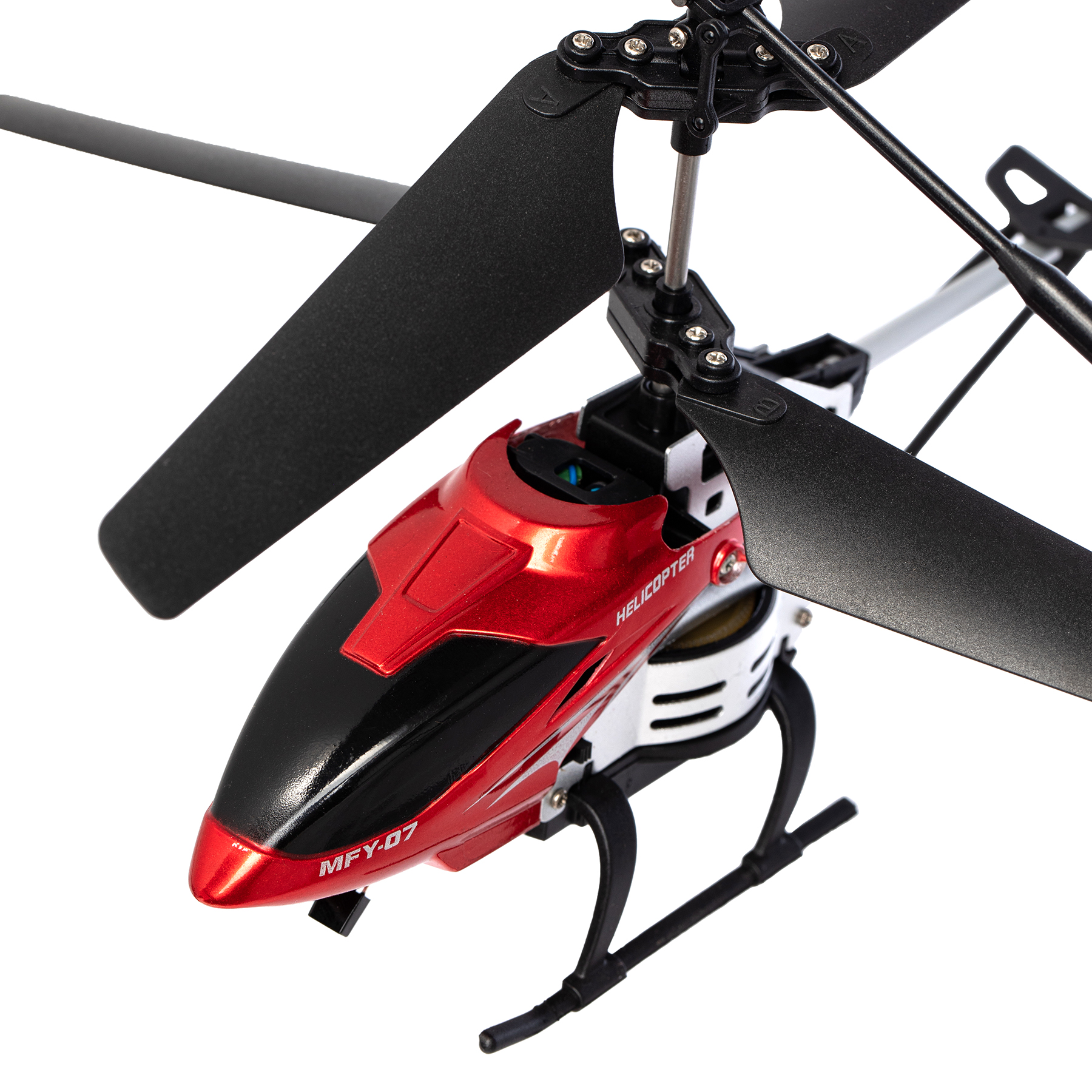 Вертолет РУ, 3,5 канала, гироскоп, АКБ, ЗУ, ABS,металл., 40,5х16х6,5см, 3 цвета, - #8