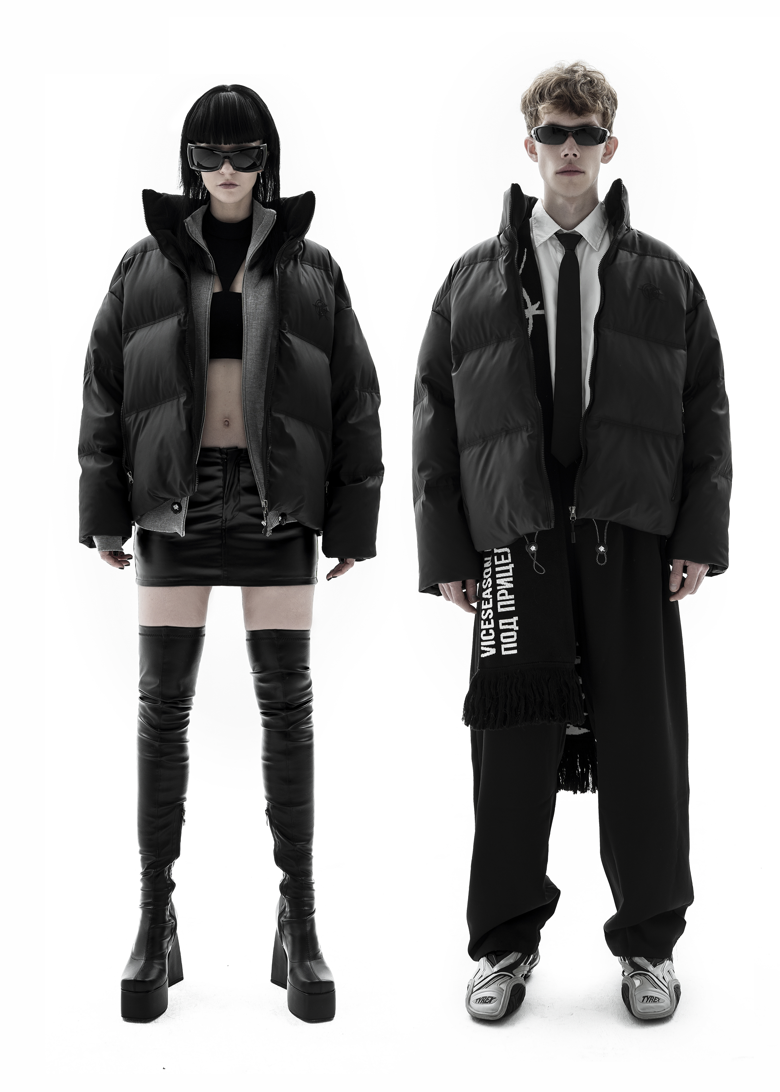 Пуховик «Black ice» v5 - 2