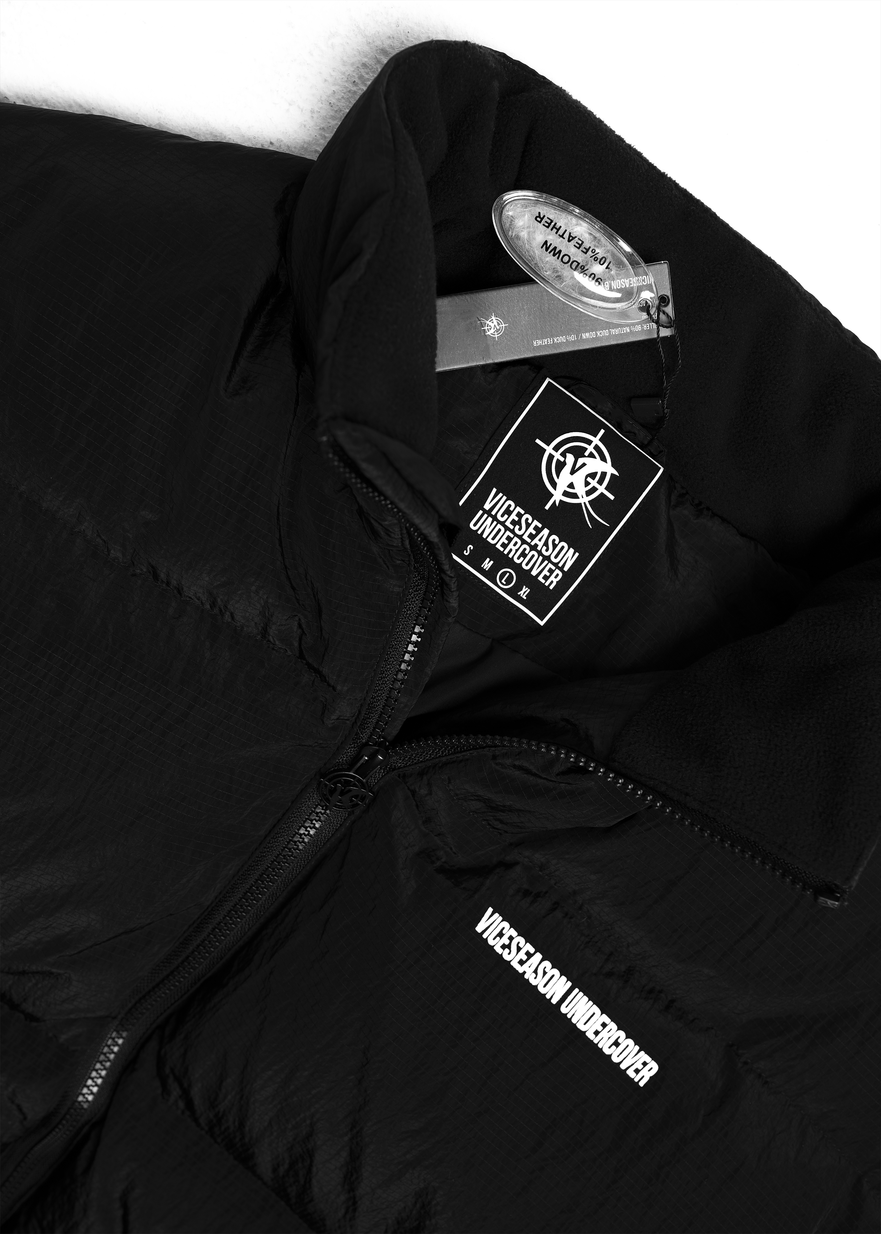 Пуховик «Под прицелом BLACK» - 12