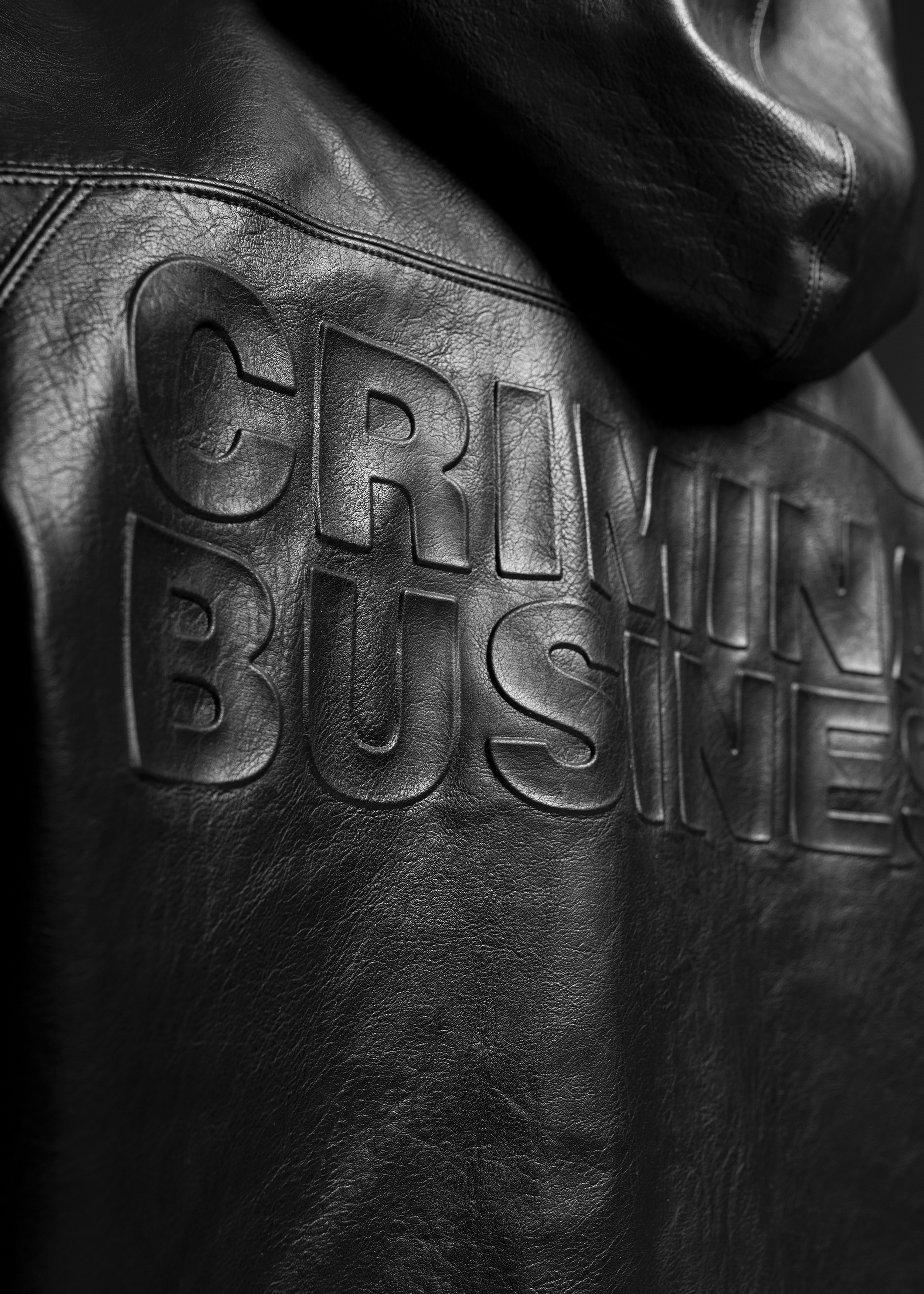 Кожаное Худи «OPG» - 12