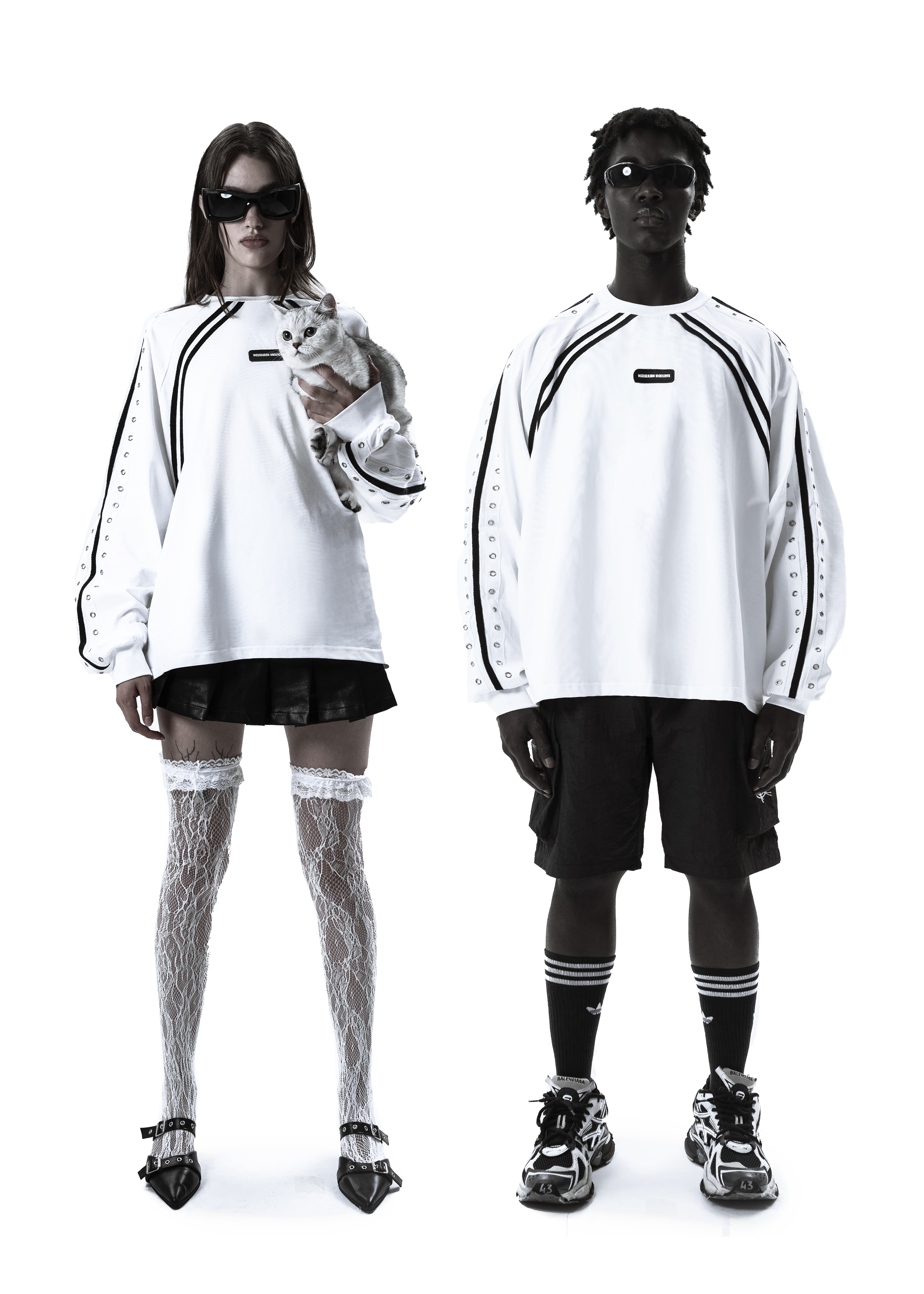 Лонгслив «Nitro White» - 2