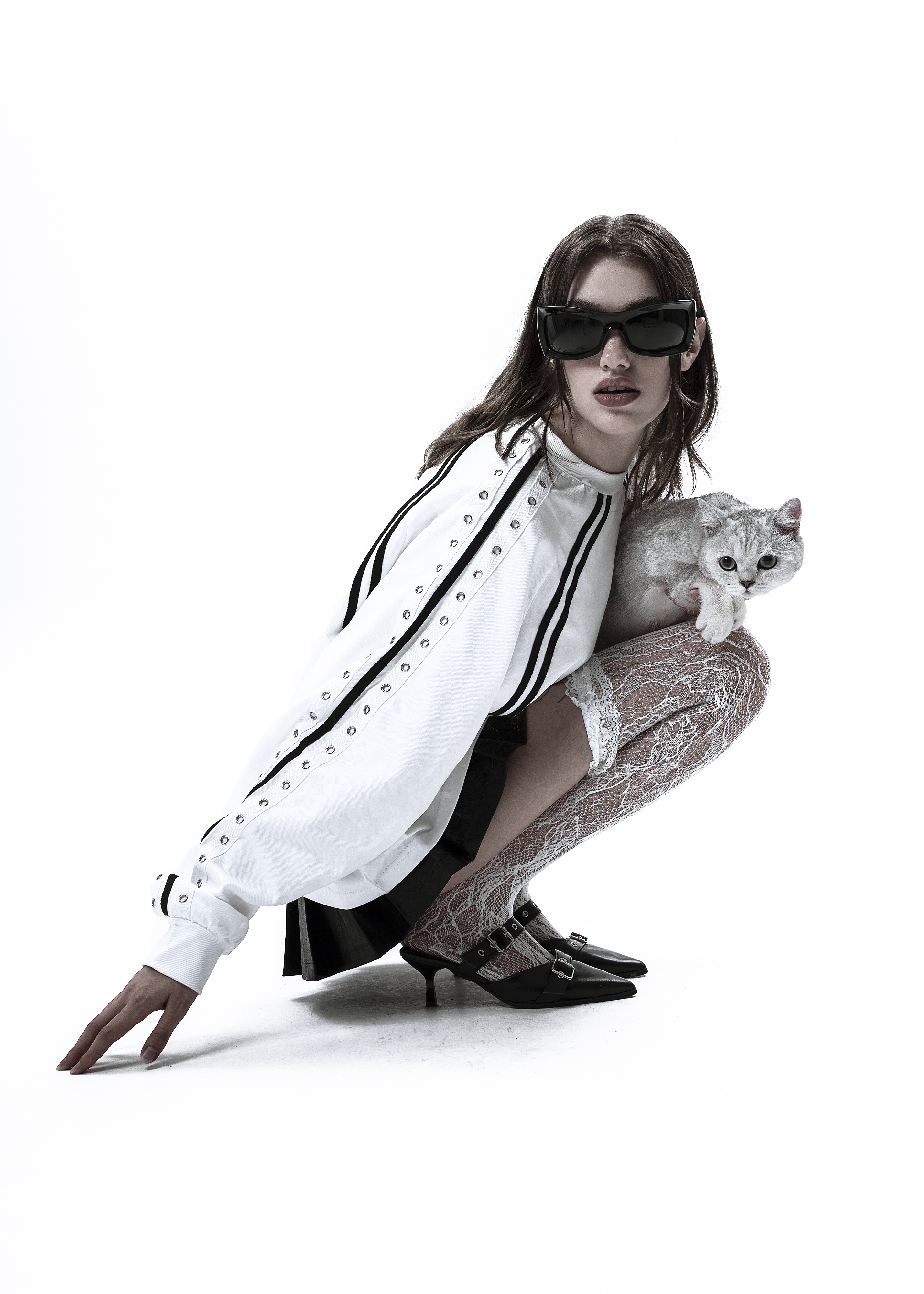 Лонгслив «Nitro White» - 9