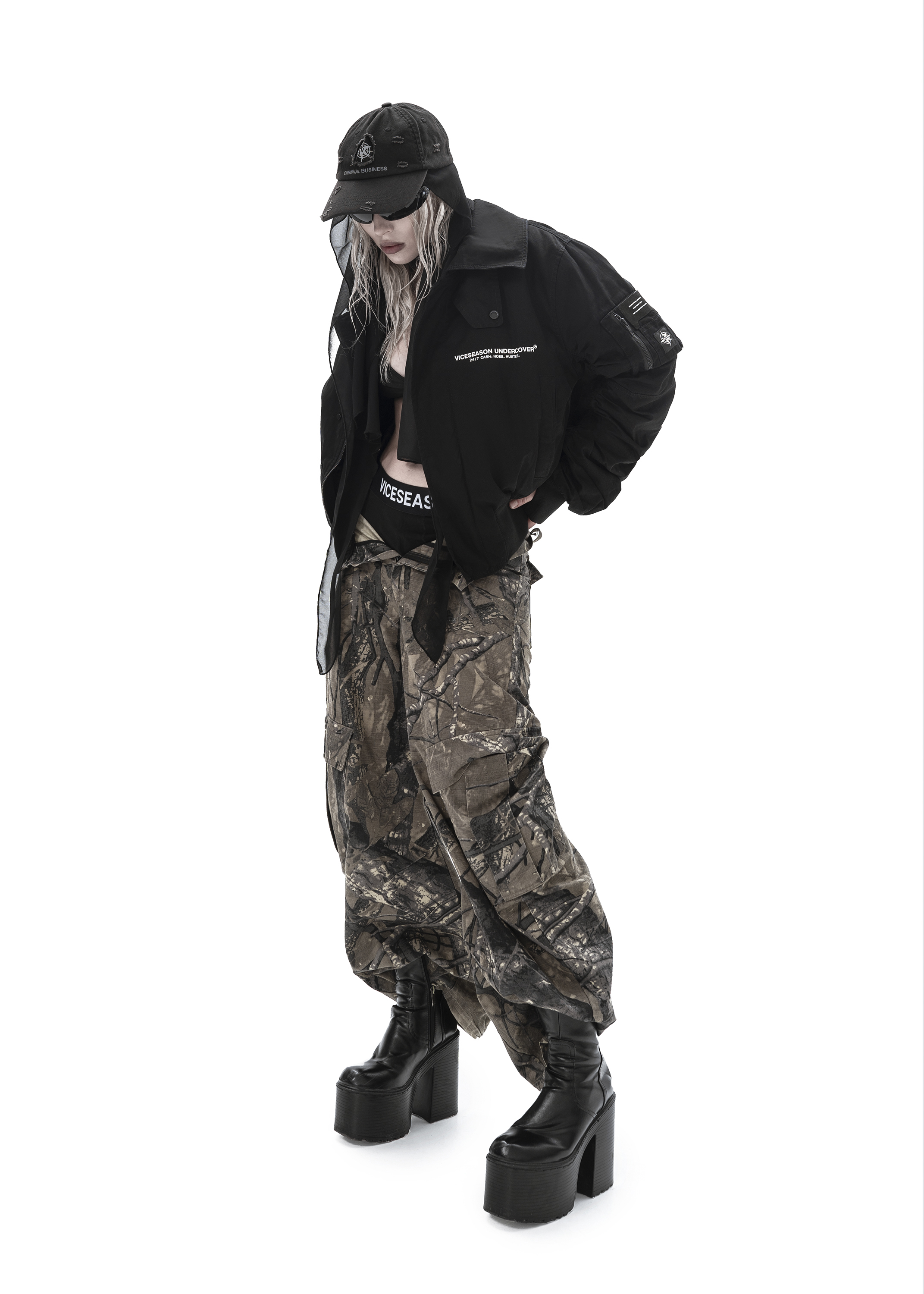 Бомбер «Cash dry V2 black» - 7