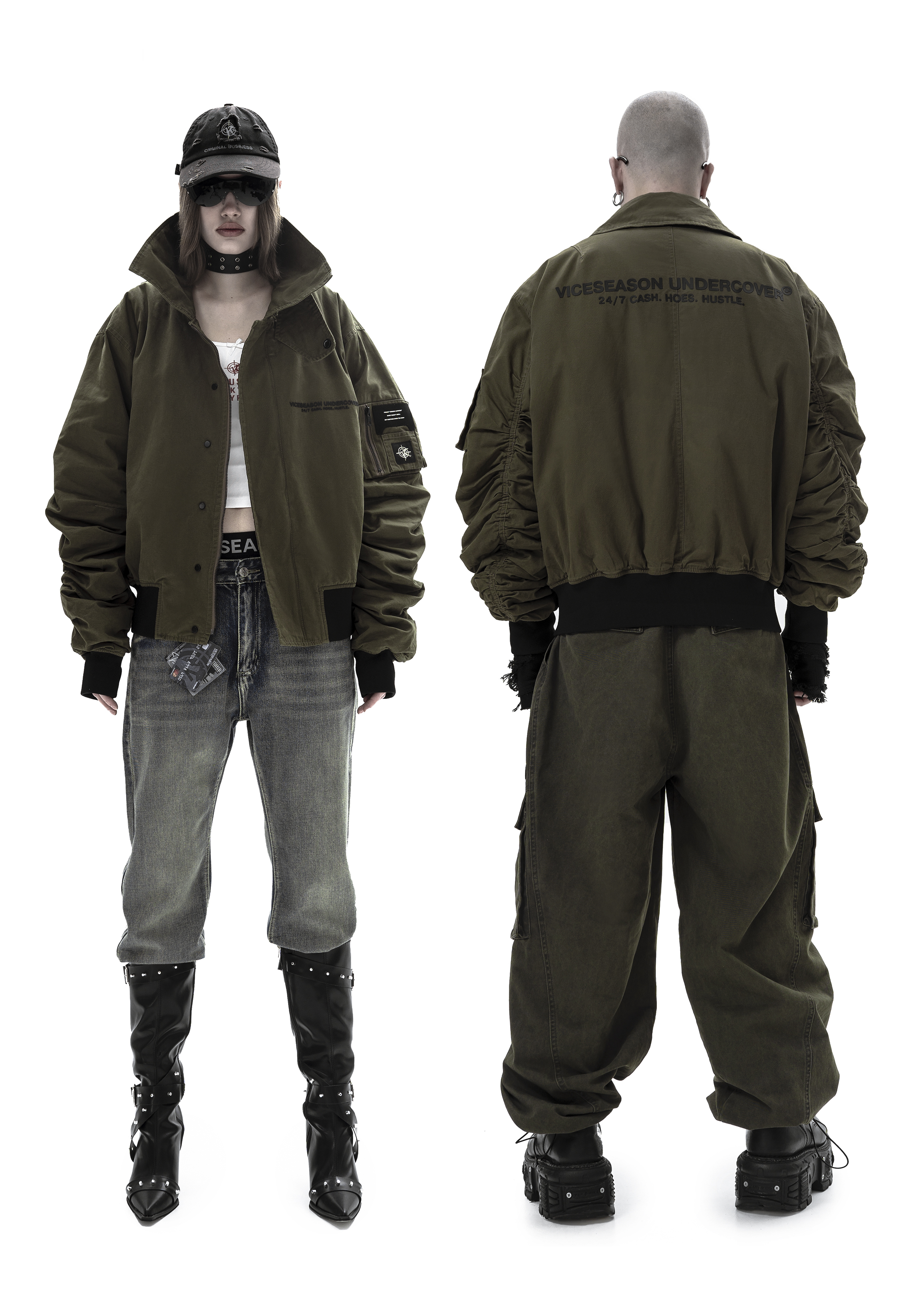 Бомбер «Cash dry haki» - 2