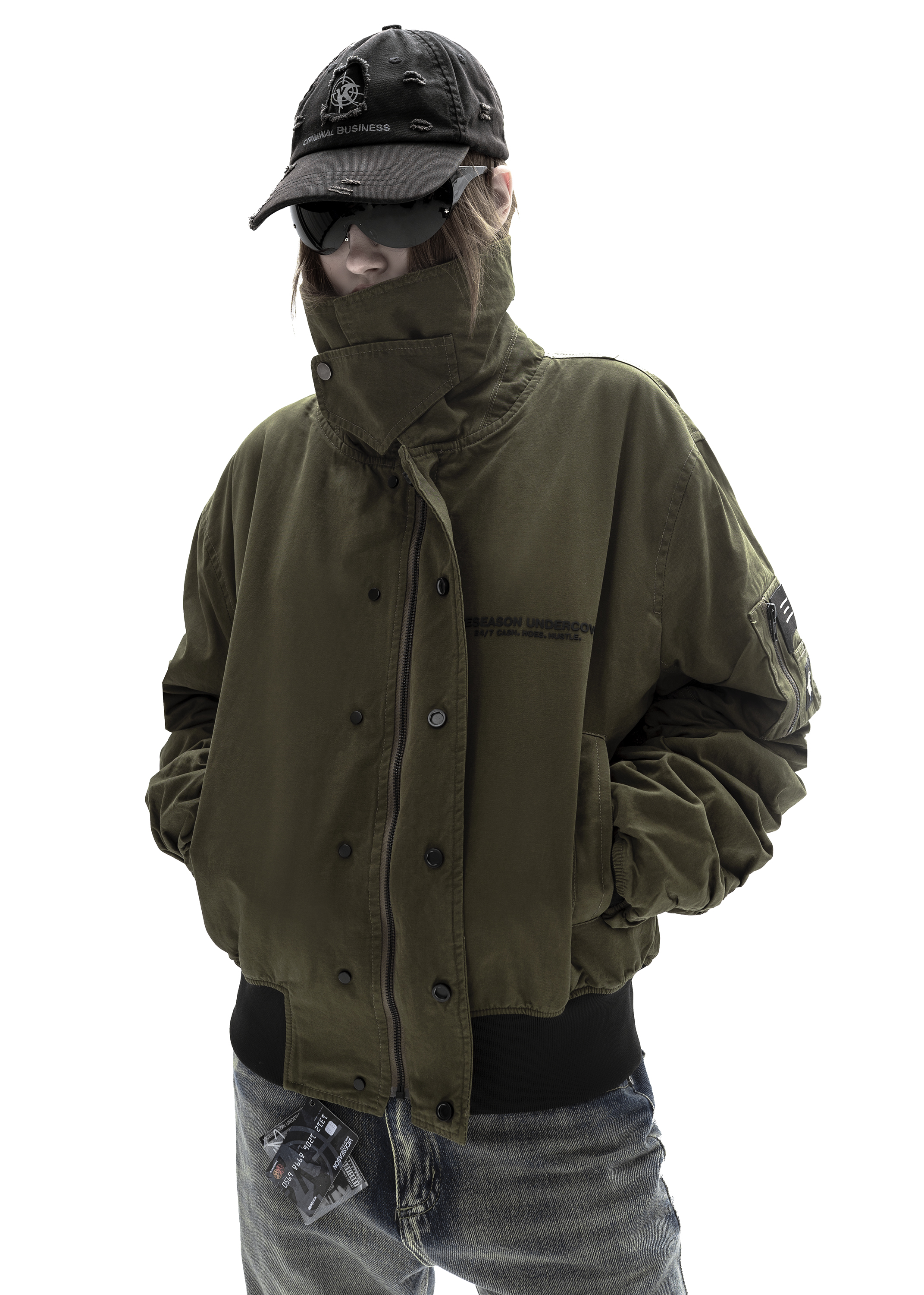 Бомбер «Cash dry haki» - 6