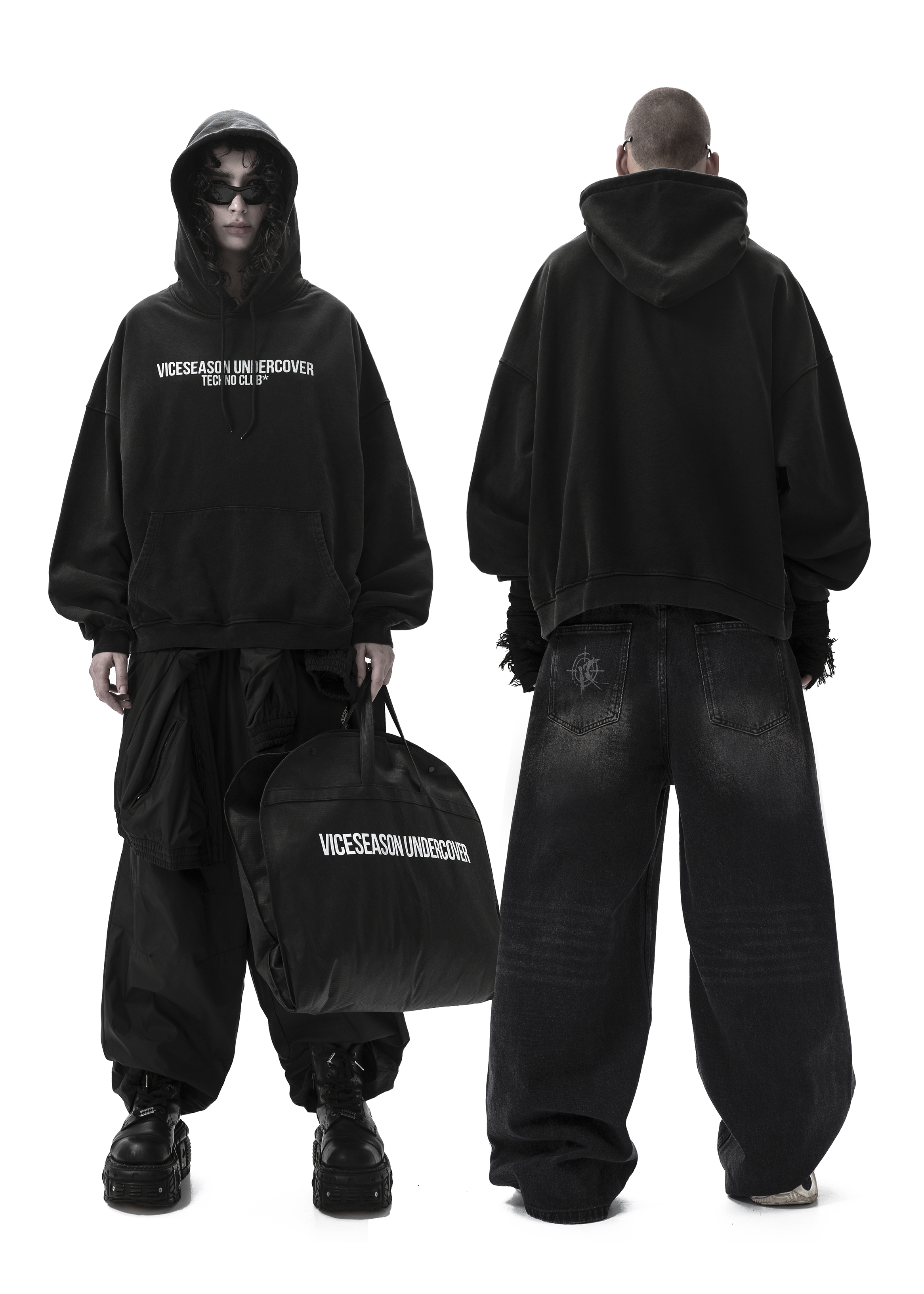 Худи «Techno club black» - 2