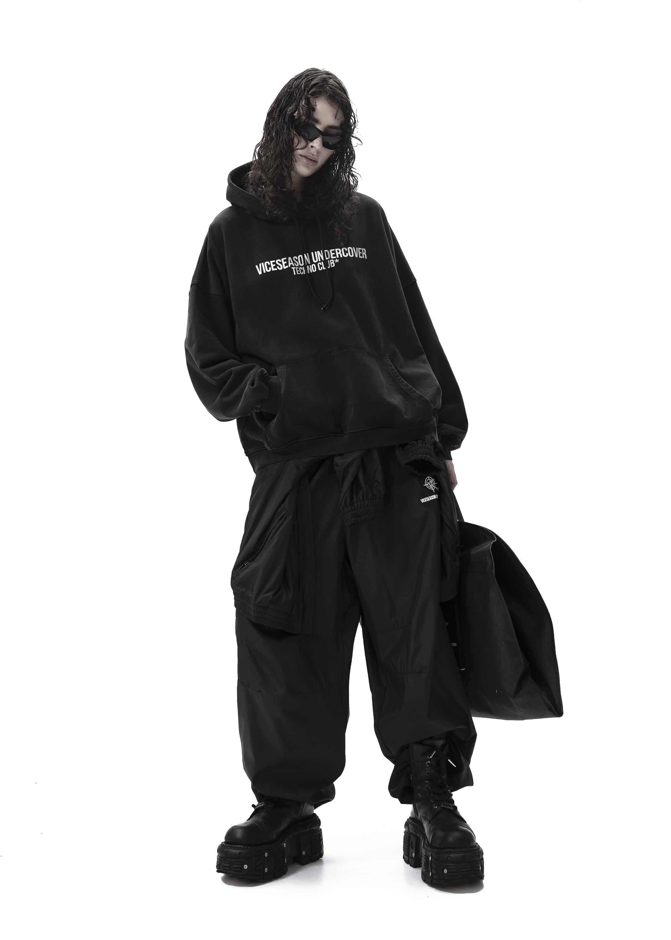 Худи «Techno club black» - 3