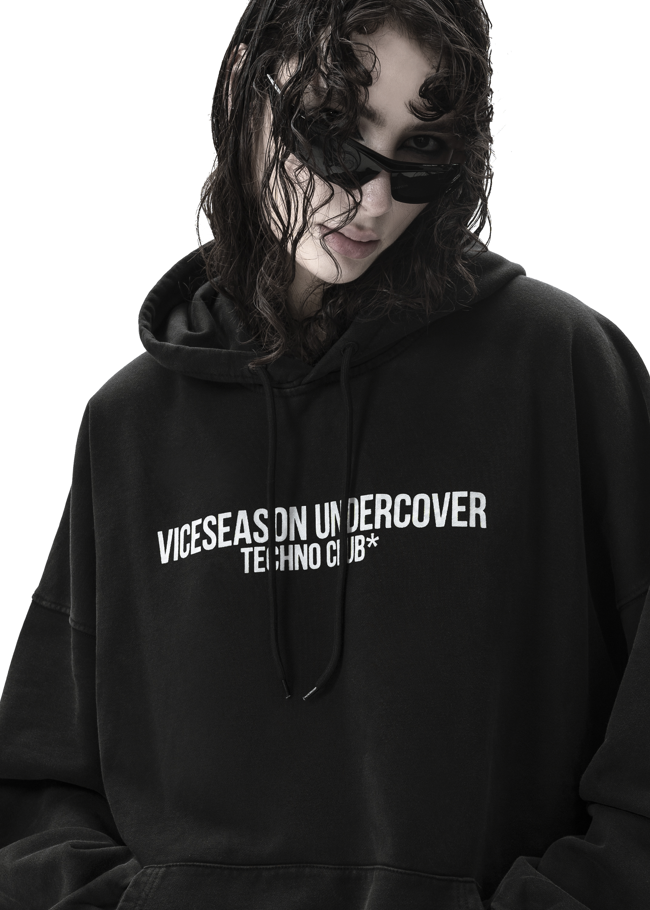 Худи «Techno club black» - 4