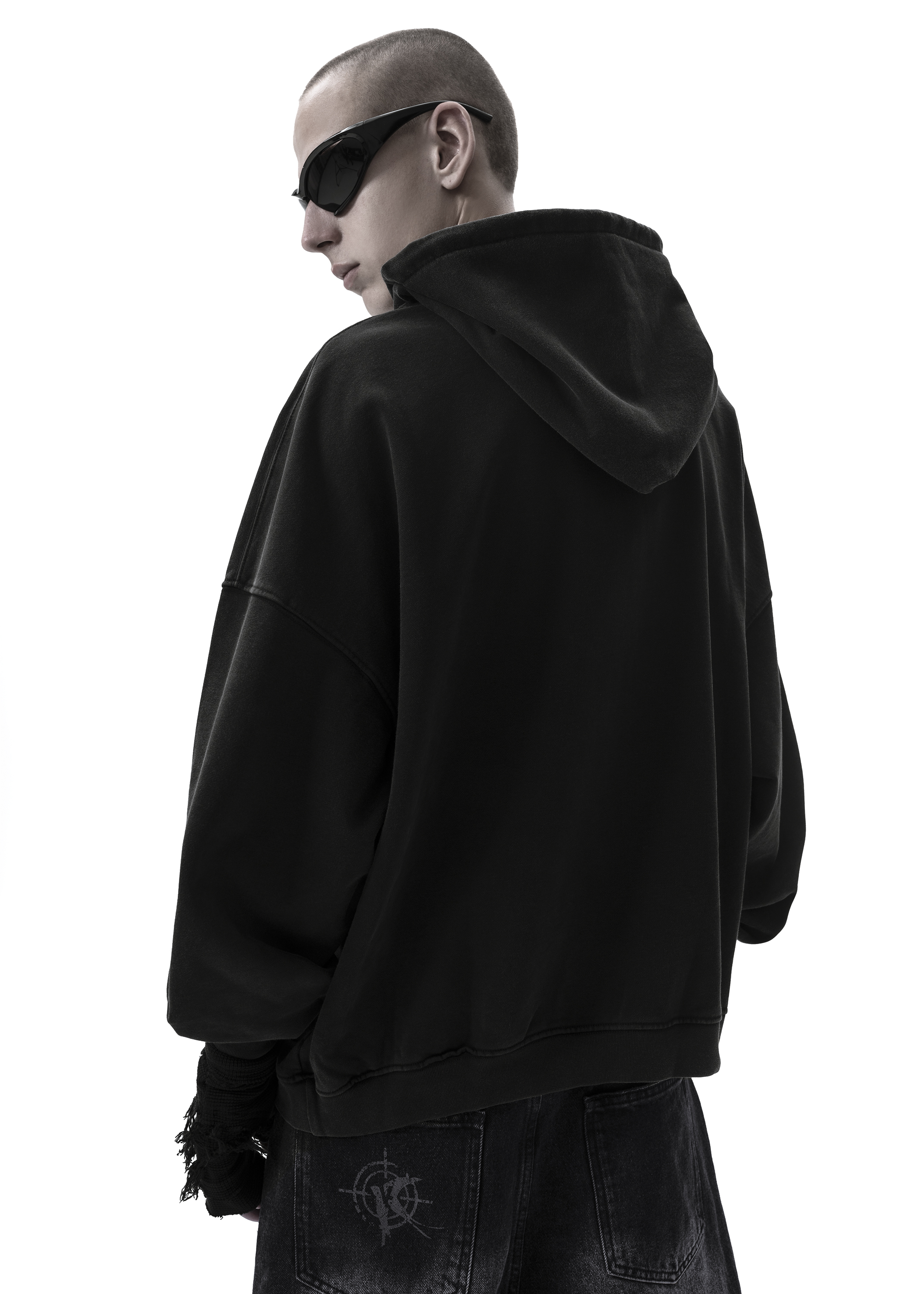 Худи «Techno club black» - 6