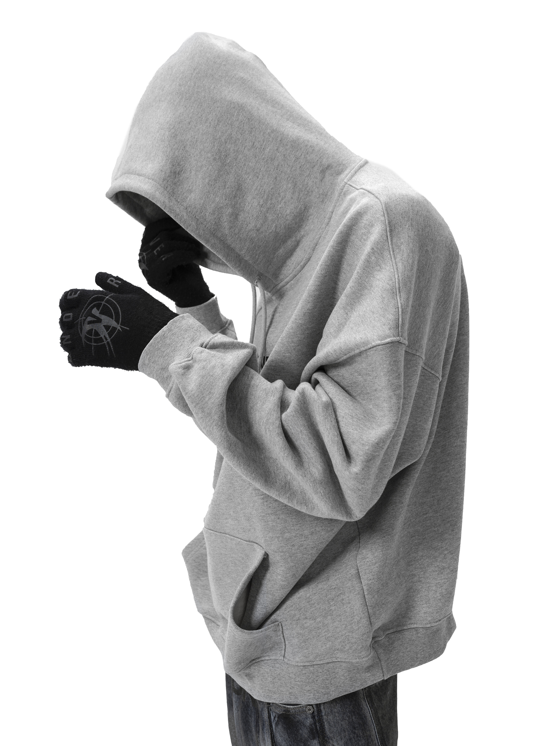 Худи «Techno club gray» - 5