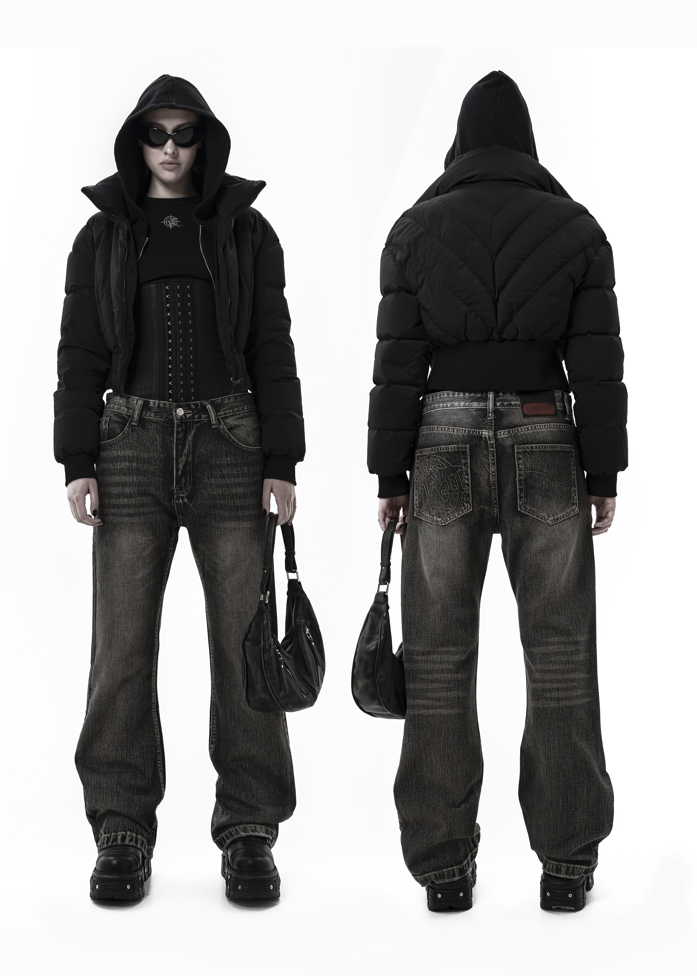 Джинсы «Skins black» - 2