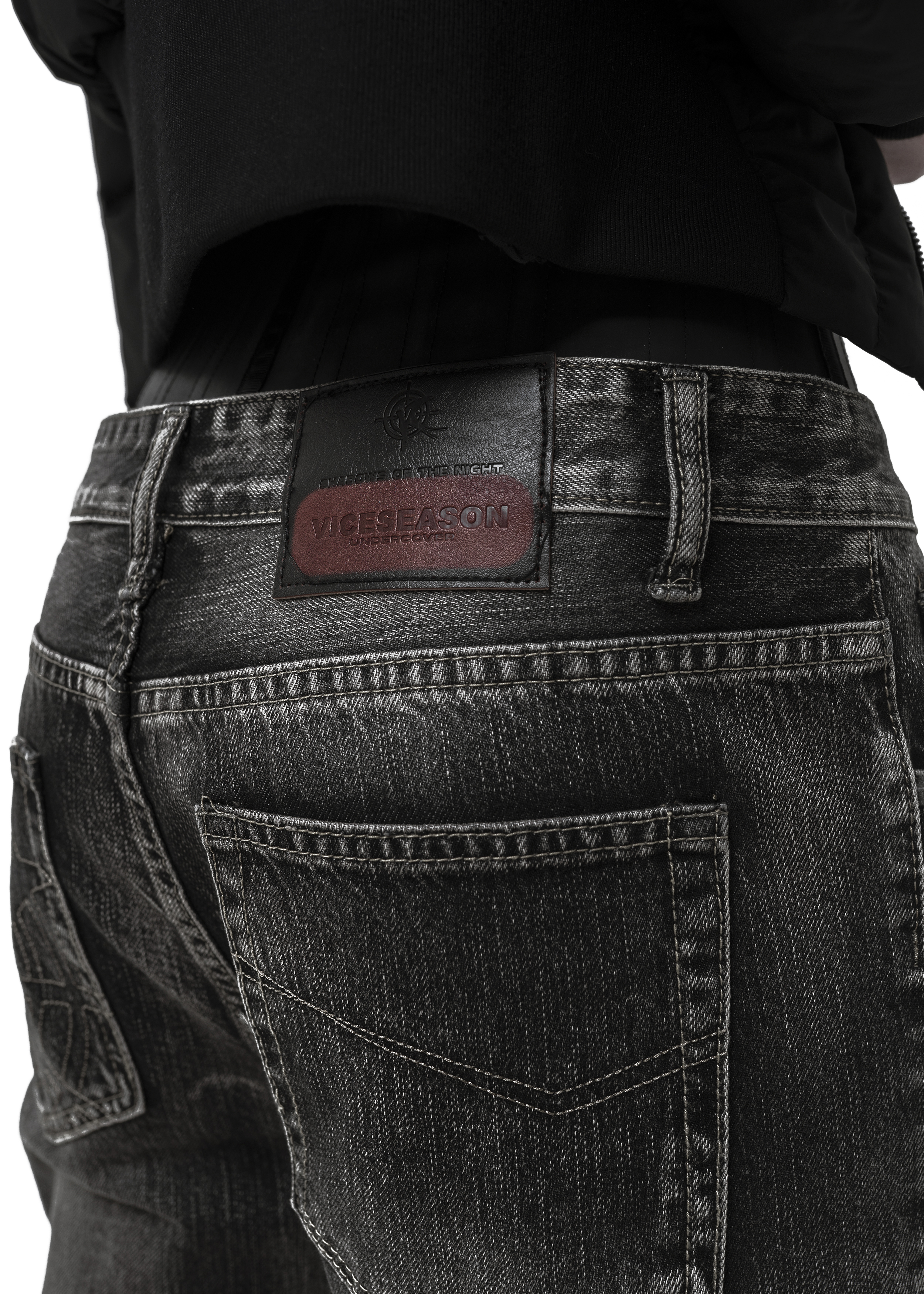 Джинсы «Skins black» - 8