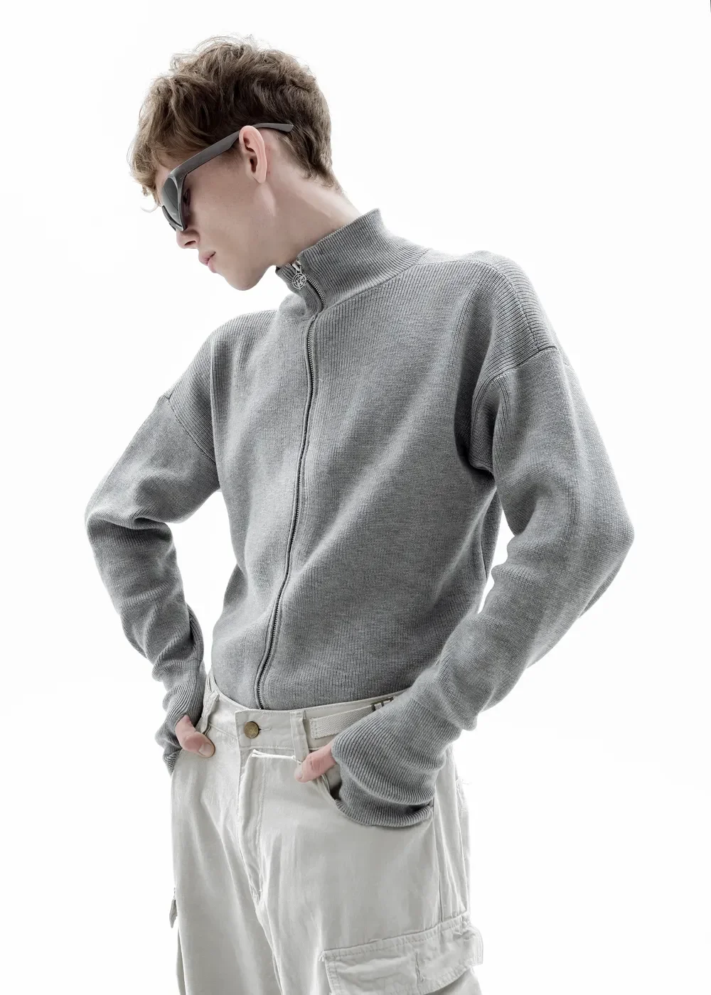Кардиган «CARDI GUN GRAY» - 5