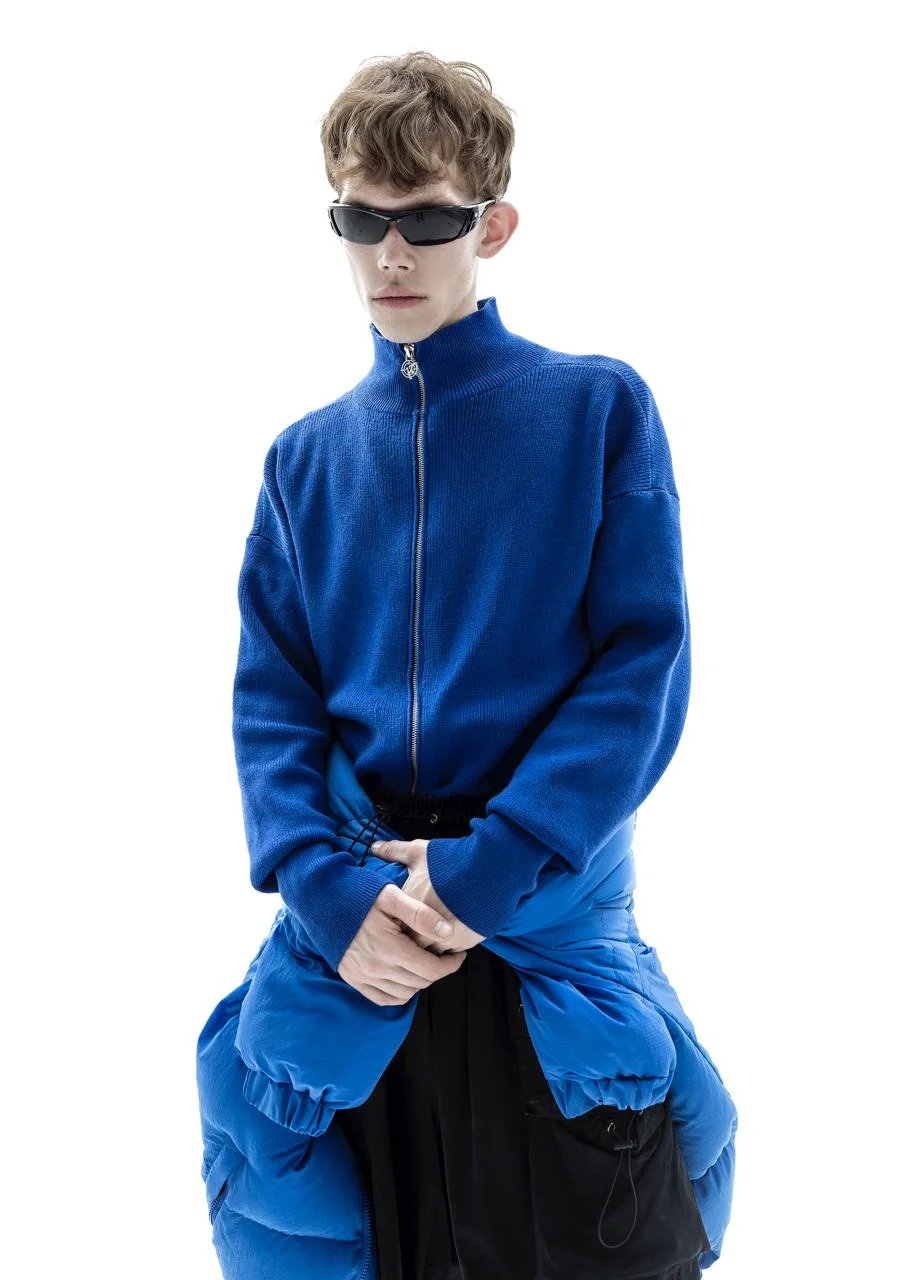 Кардиган «CARDI GUN BLUE» - 4