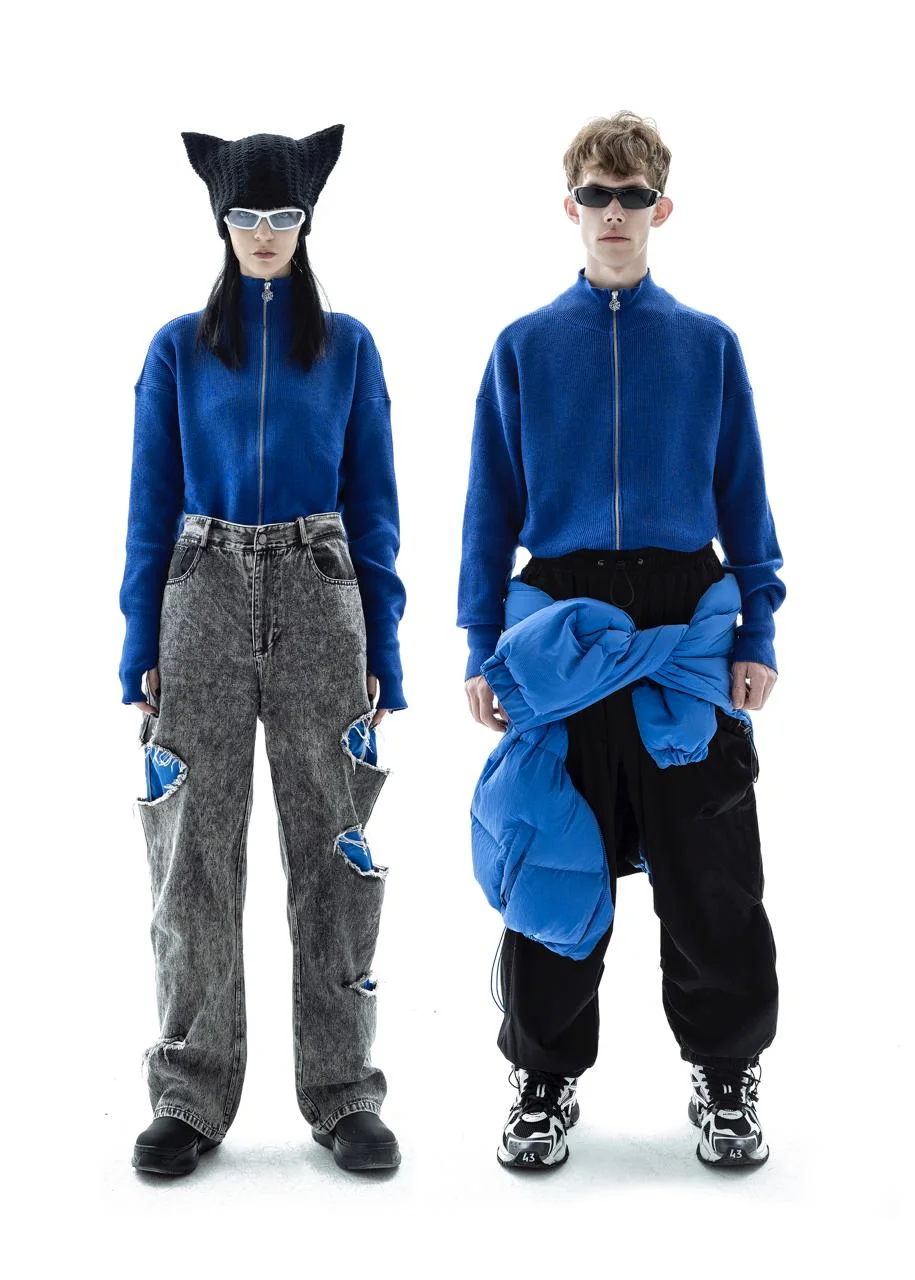 Кардиган «CARDI GUN BLUE» - 2