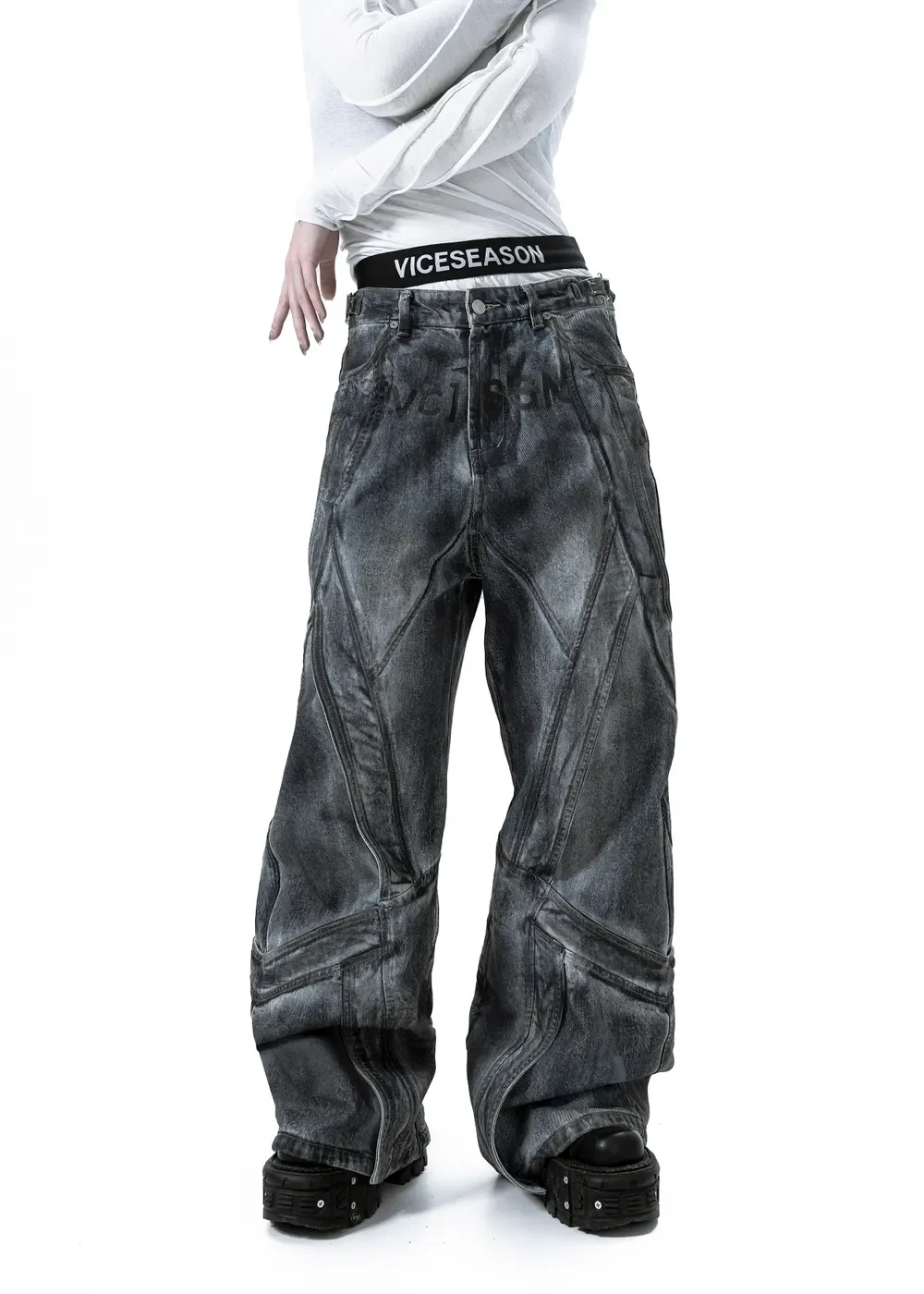 Джинсы «Dirty» - 4