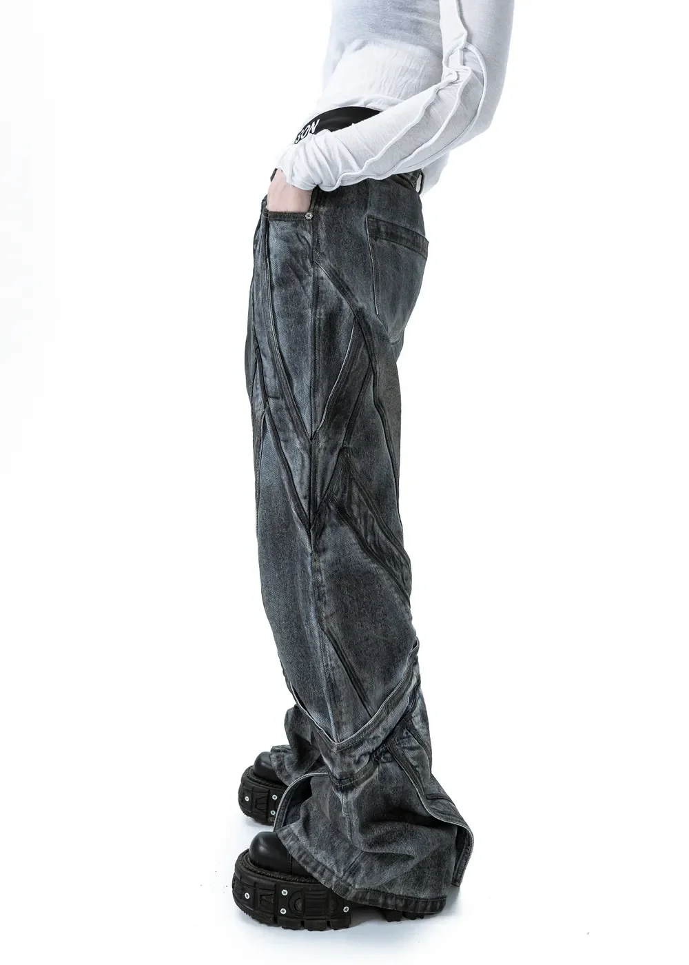 Джинсы «Dirty» - 7