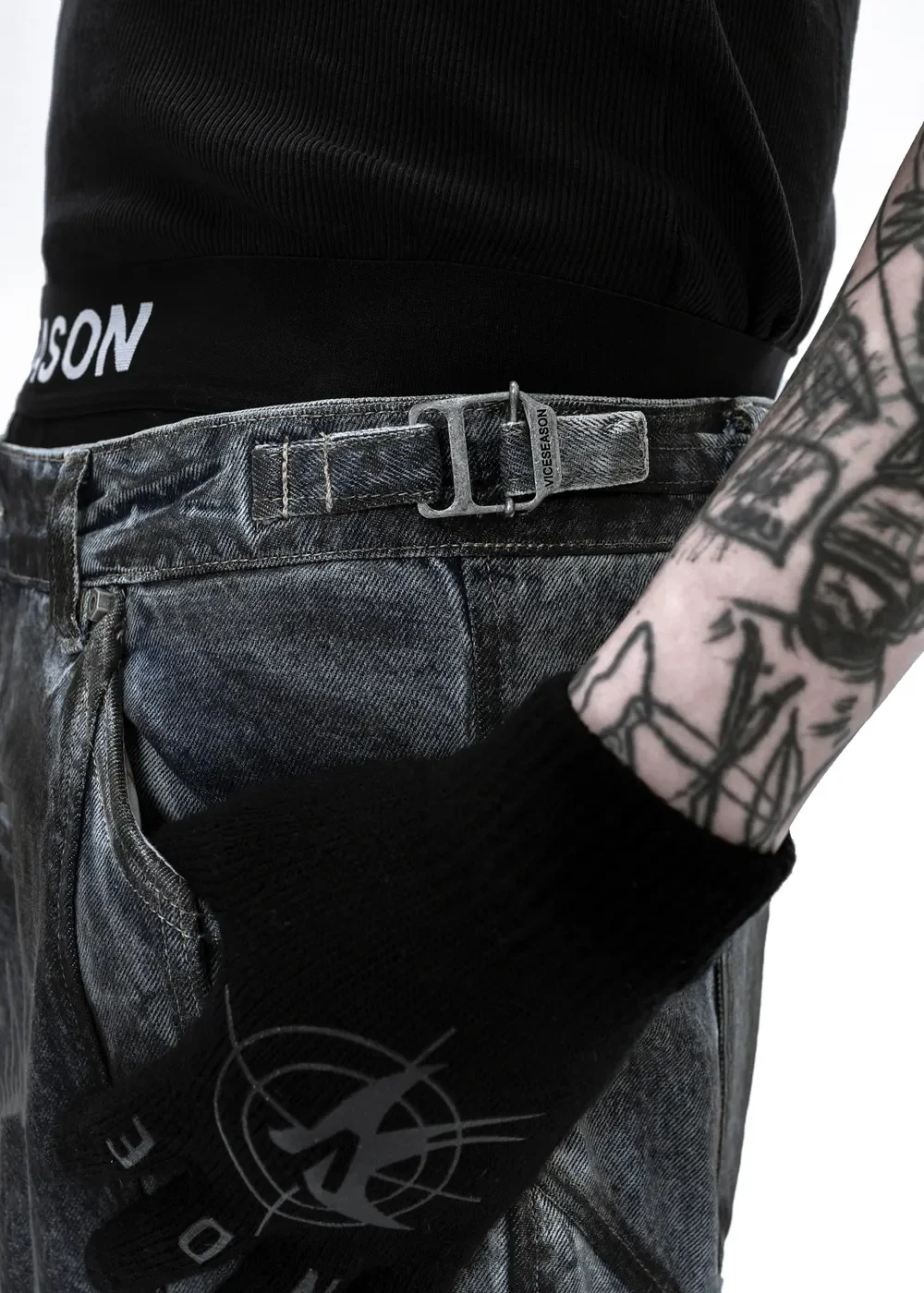 Джинсы «Dirty» - 9