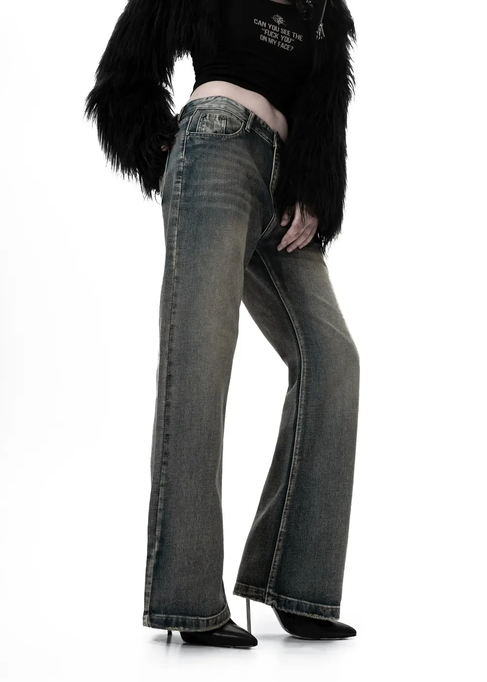 Джинсы «Skins blue» - 4