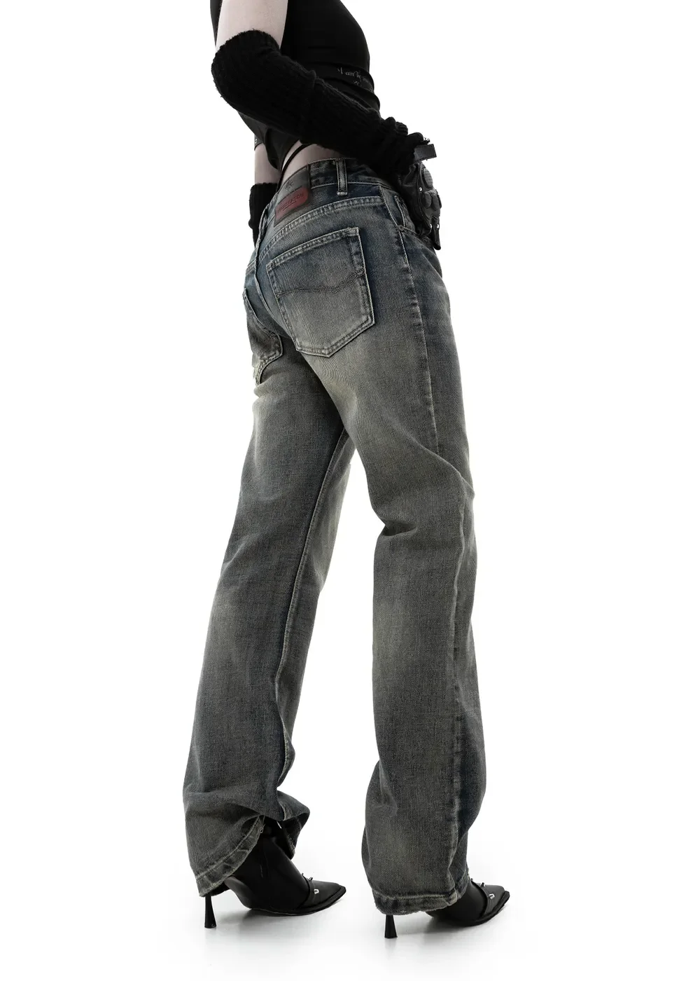 Джинсы «Skins blue» - 6