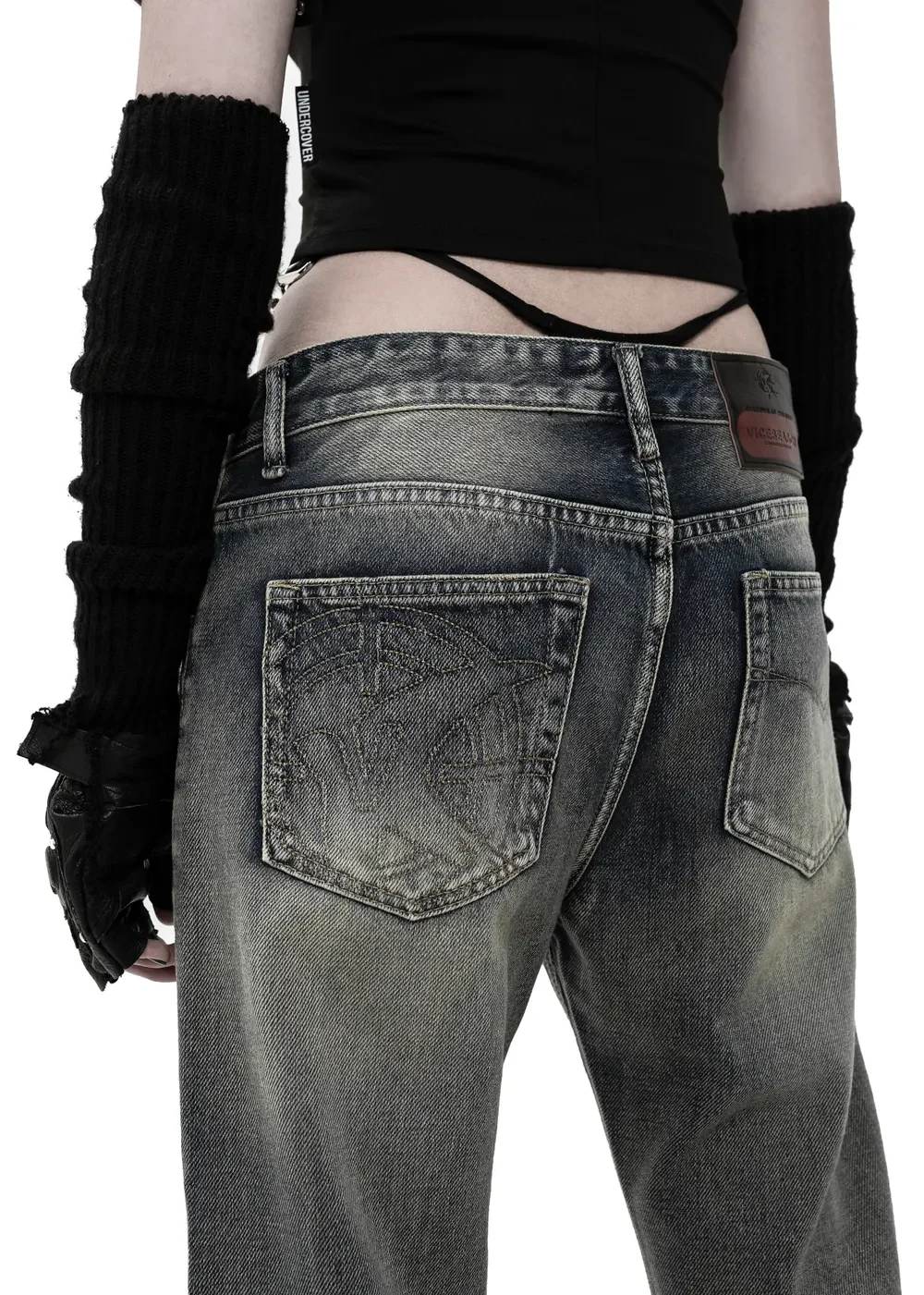 Джинсы «Skins blue» - 5