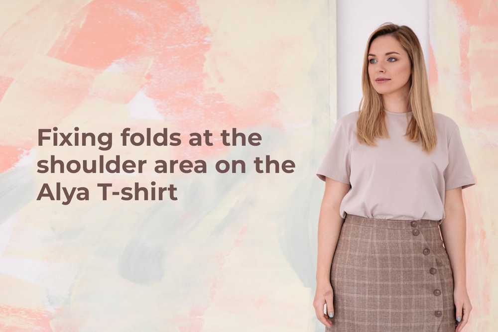 Alya T-shirt: Straight Shoulder Adjustment