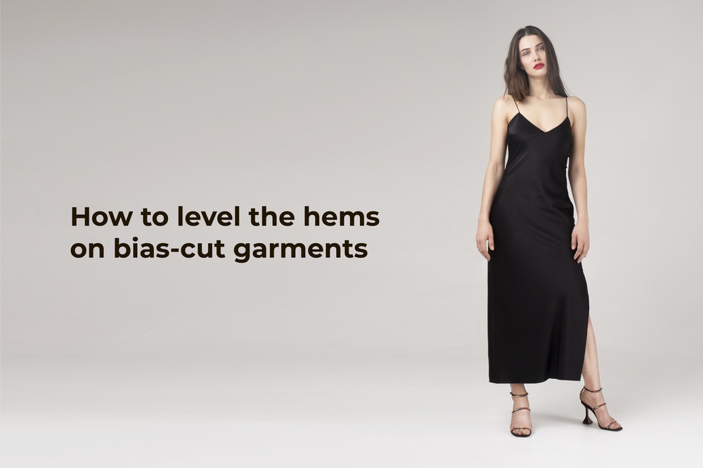 How to level the hems on bias-cut garments